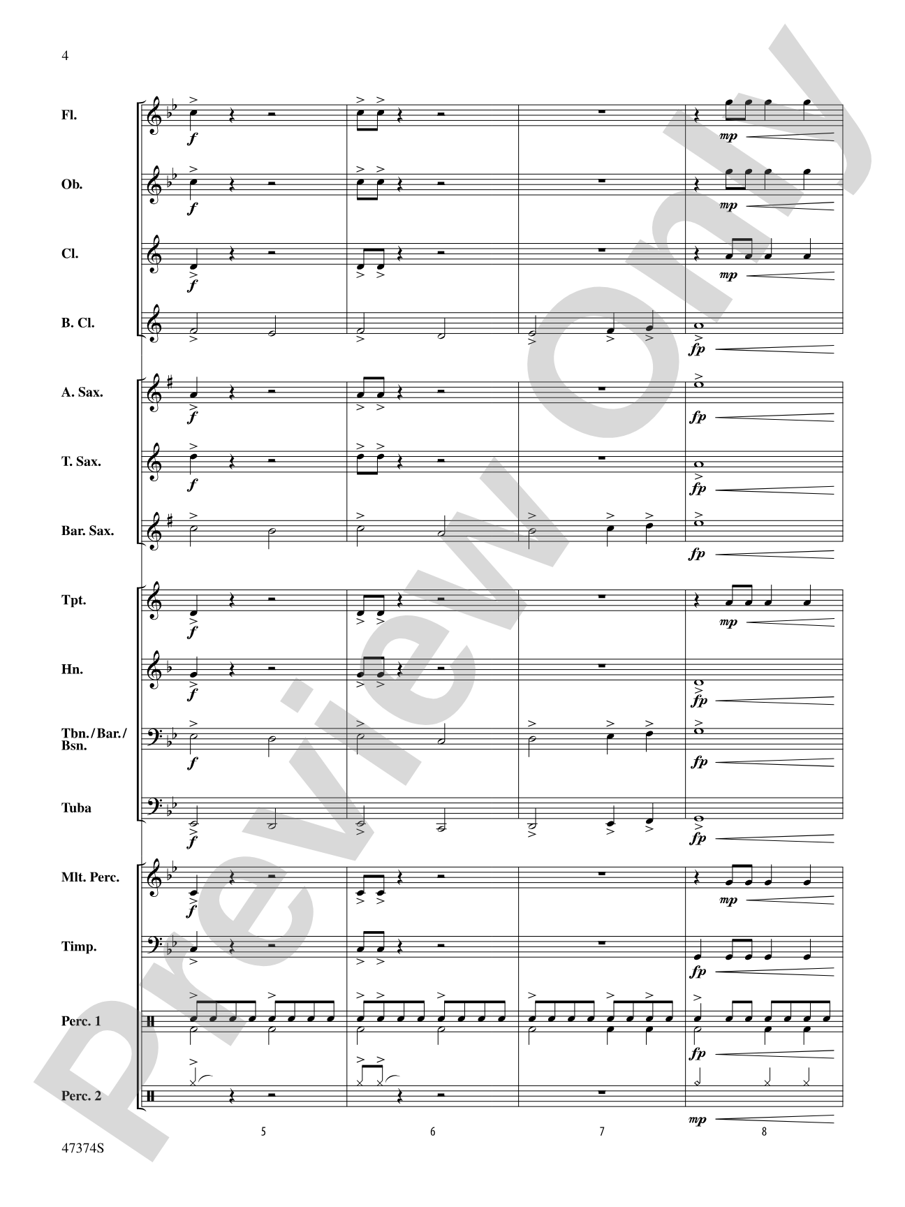 Invasion!: Concert Band Conductor Score & Parts