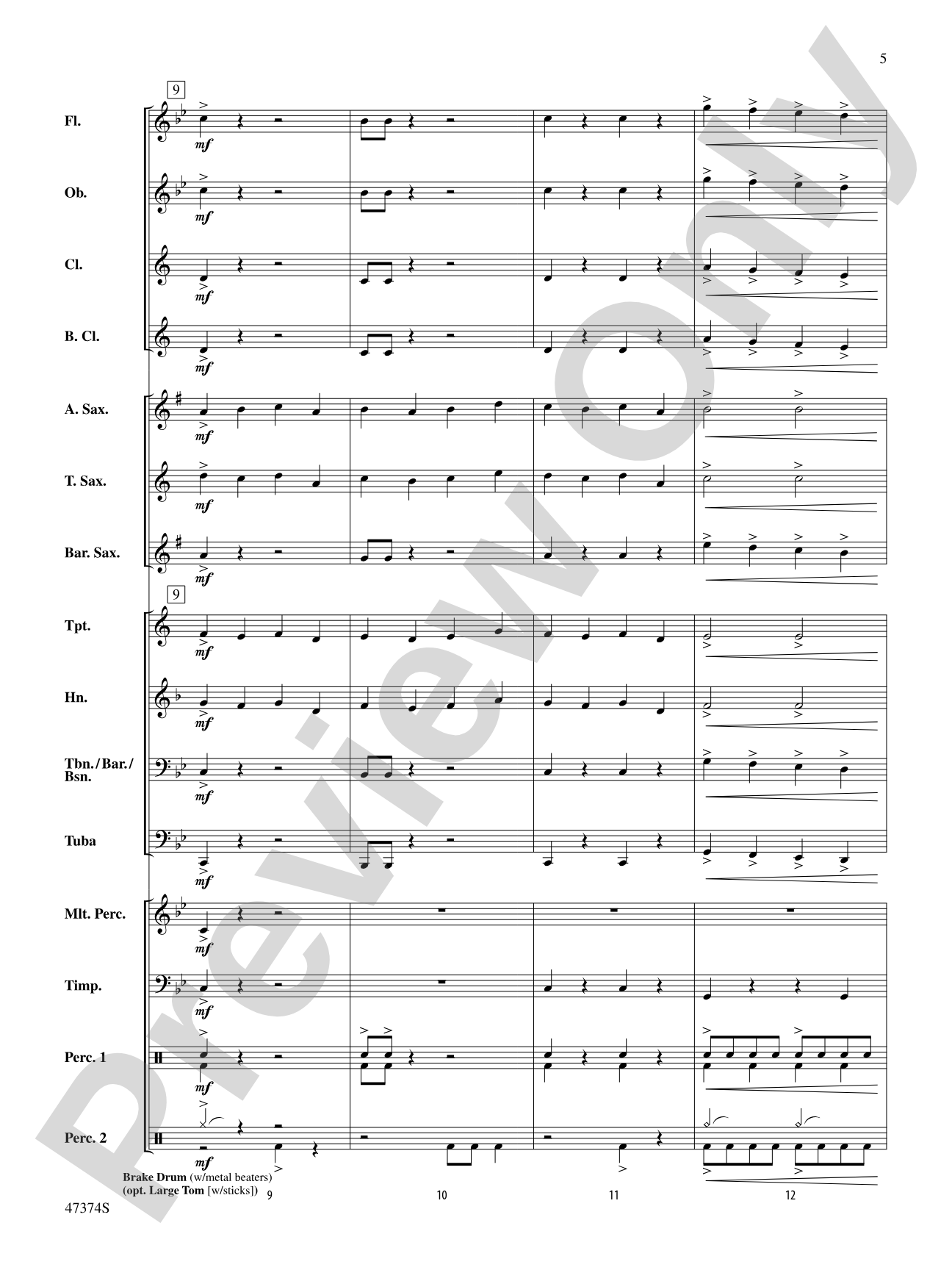 Invasion!: Concert Band Conductor Score & Parts
