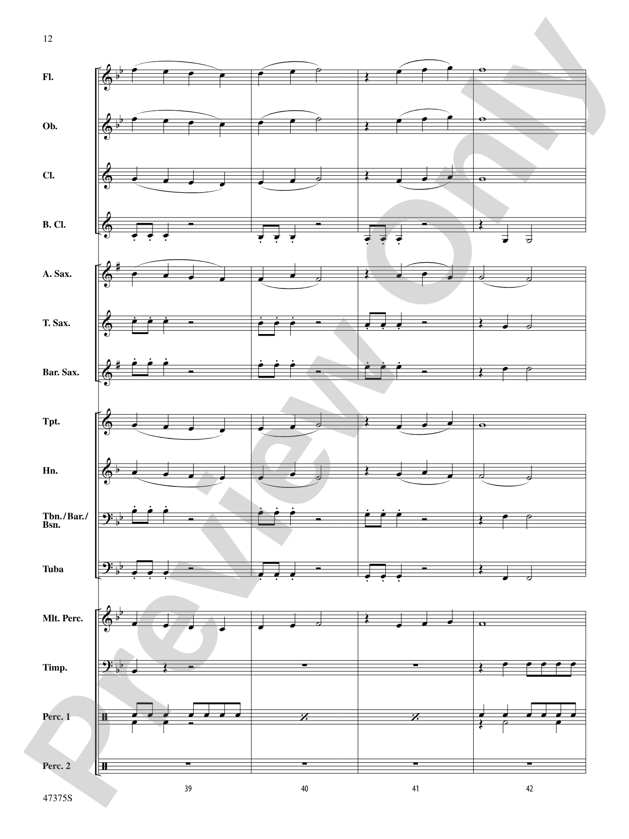 Flash Point!: Concert Band Conductor Score & Parts