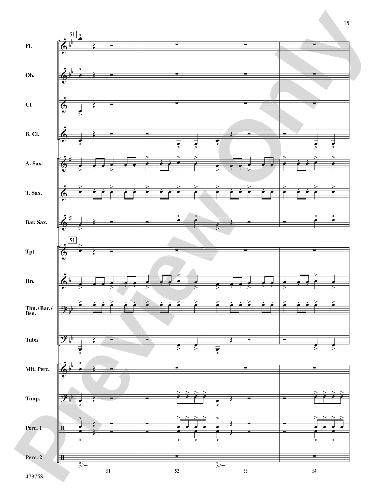 Flash Point!: Concert Band Conductor Score & Parts