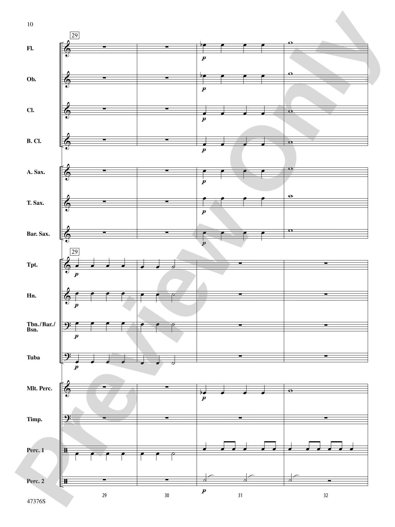 Nicholas Variations: Concert Band Conductor Score & Parts