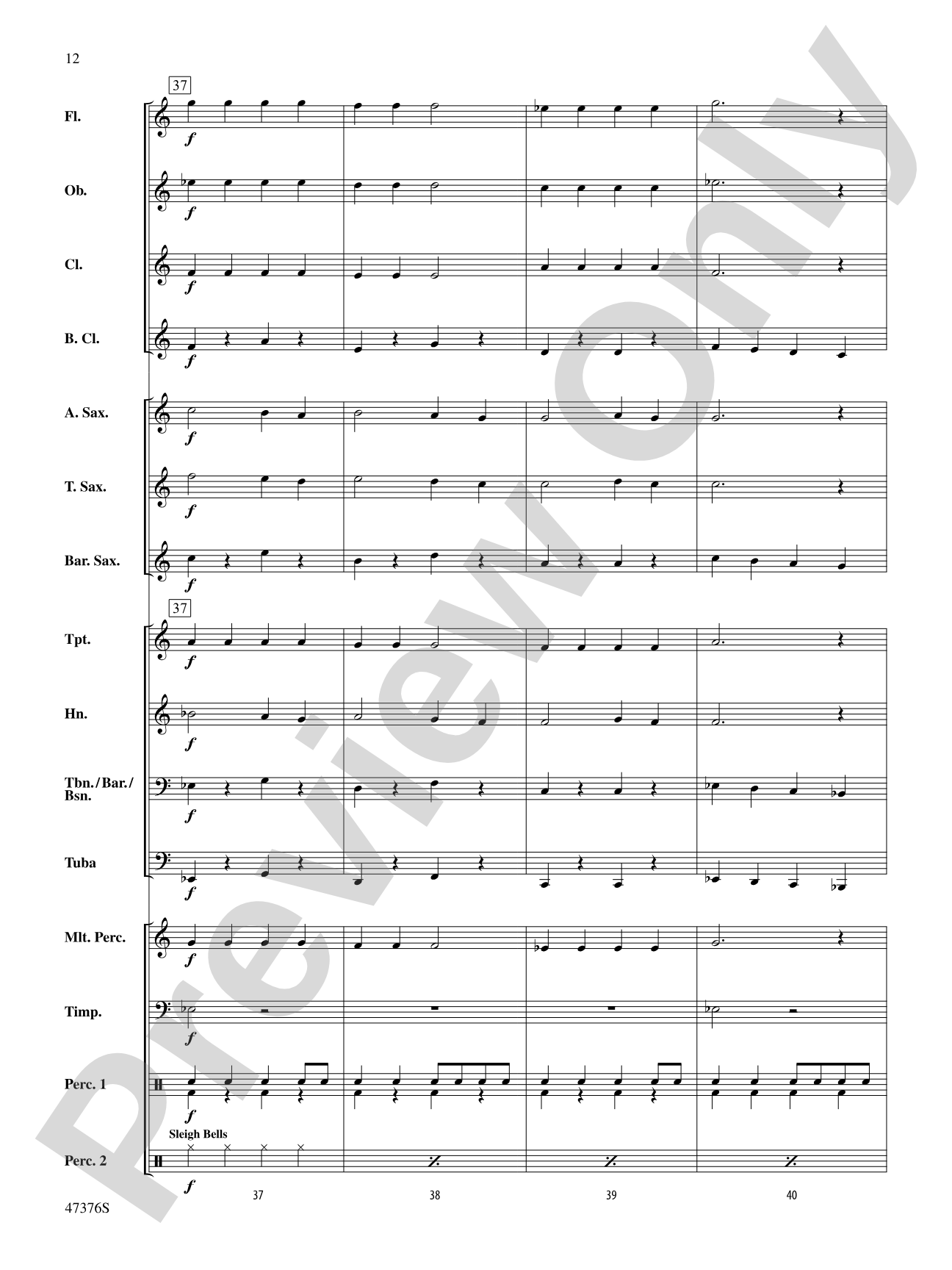 Nicholas Variations: Concert Band Conductor Score & Parts