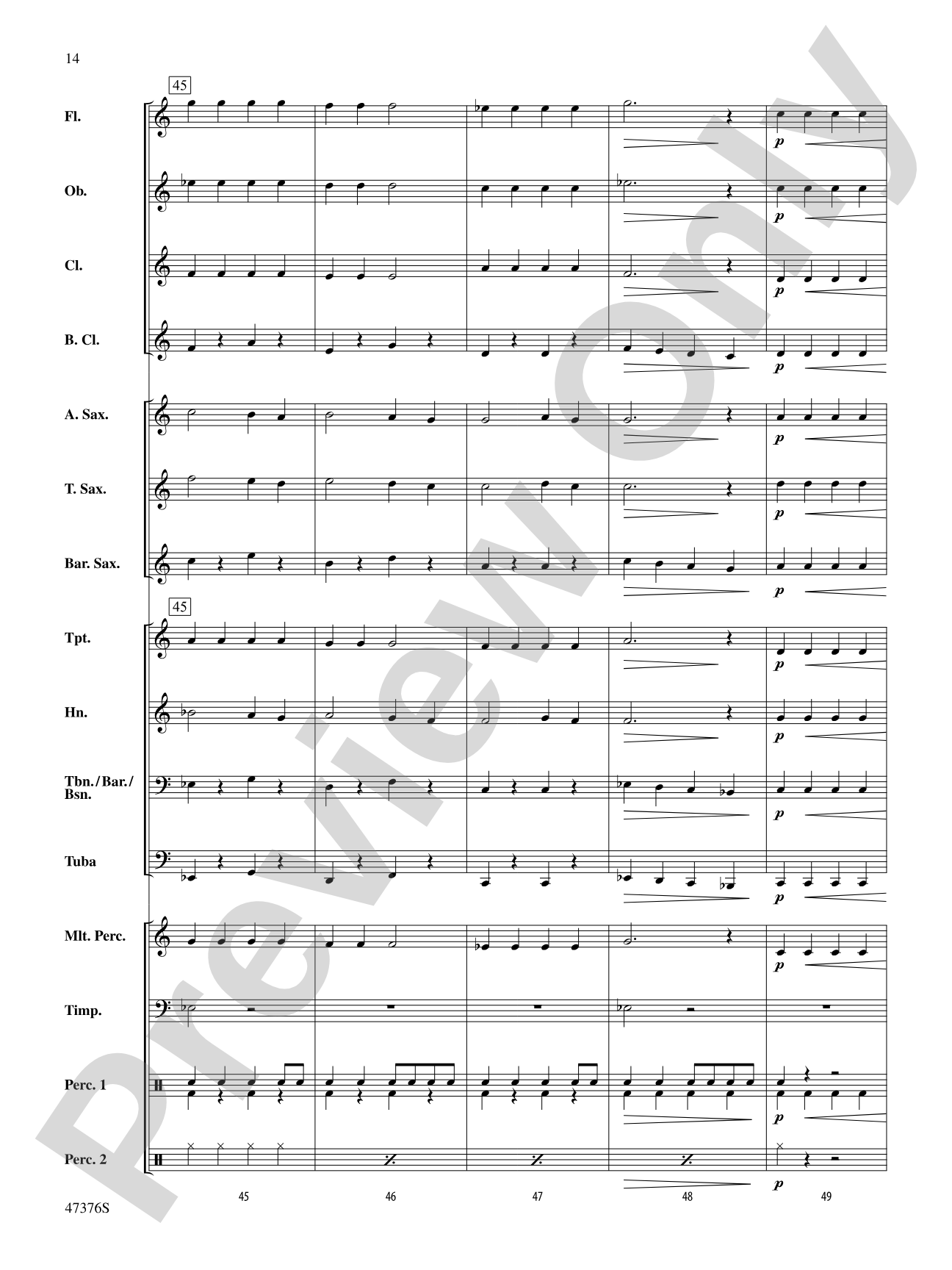 Nicholas Variations: Concert Band Conductor Score & Parts