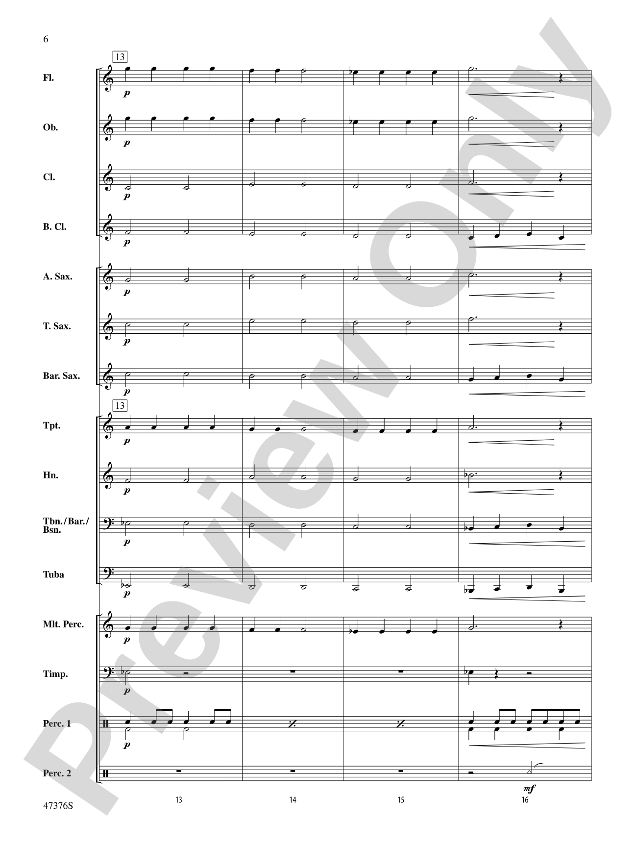Nicholas Variations: Concert Band Conductor Score & Parts