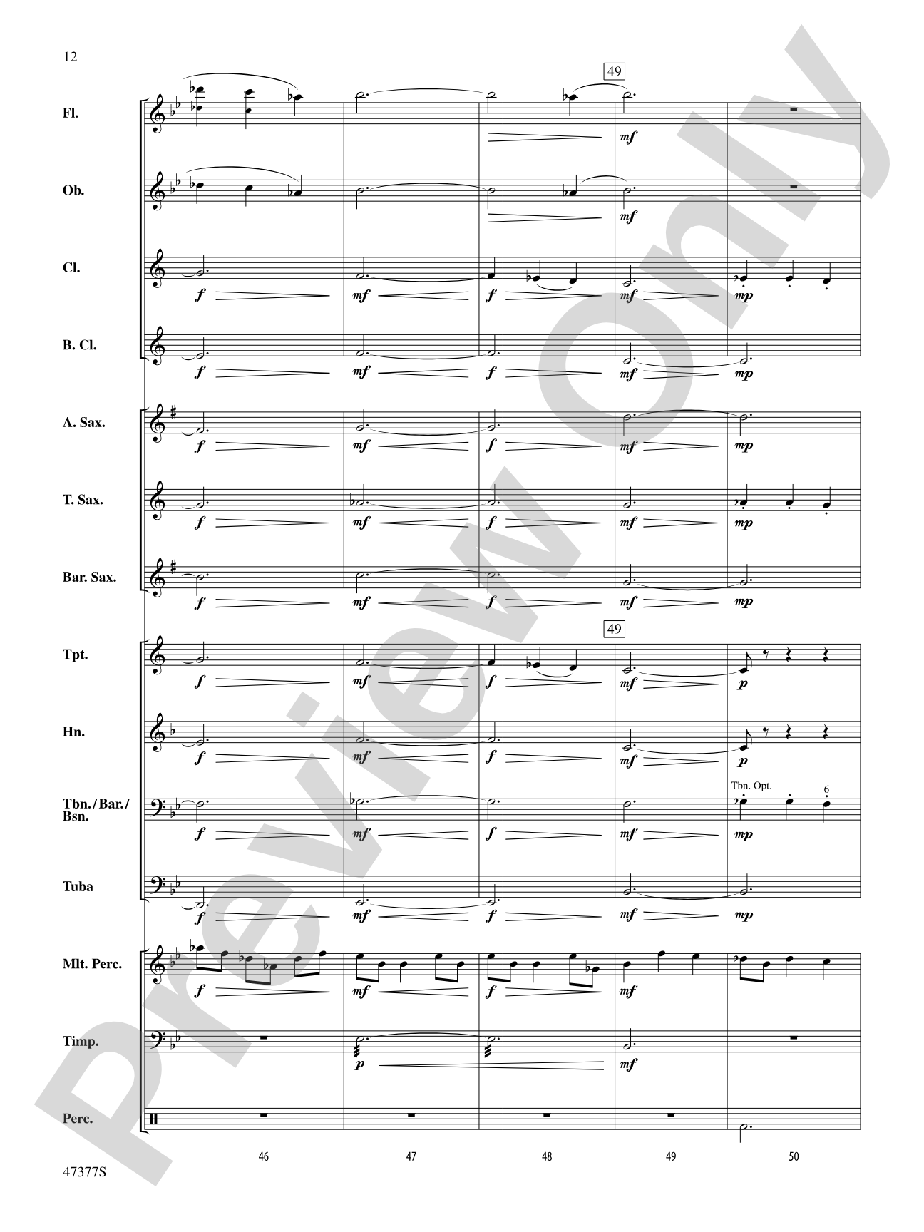Salamander Eyes: Concert Band Conductor Score & Parts