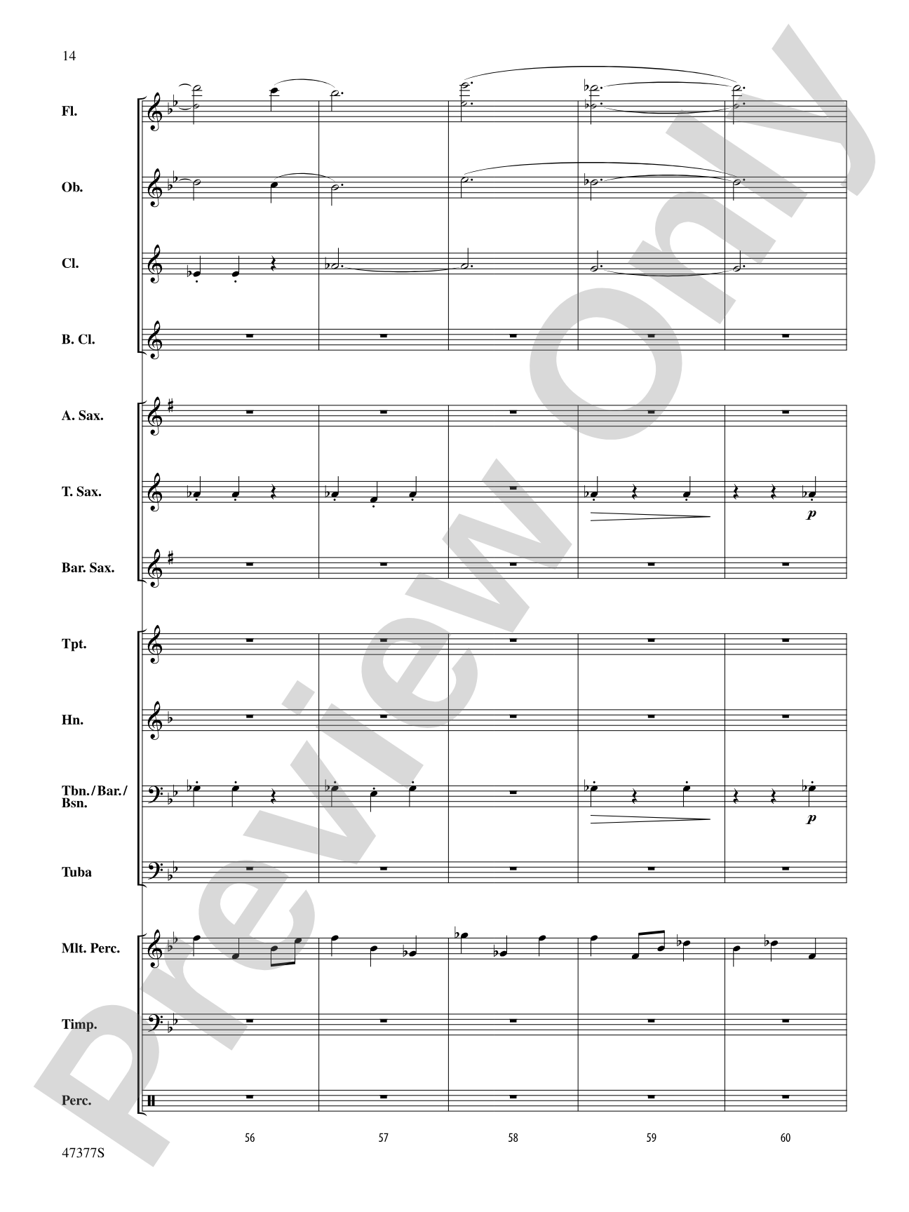 Salamander Eyes: Concert Band Conductor Score & Parts