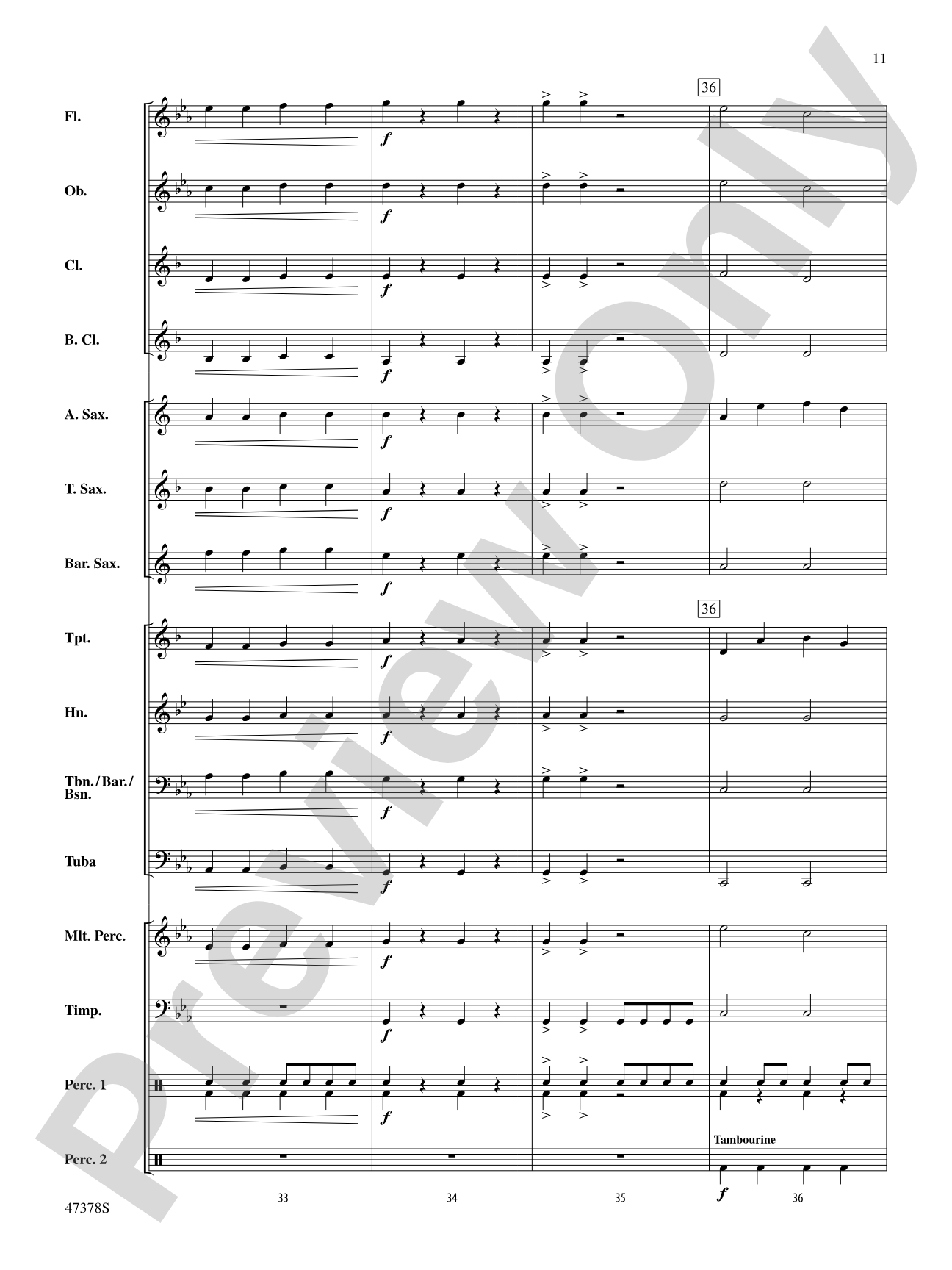 Valley of the Moon: Concert Band Conductor Score & Parts