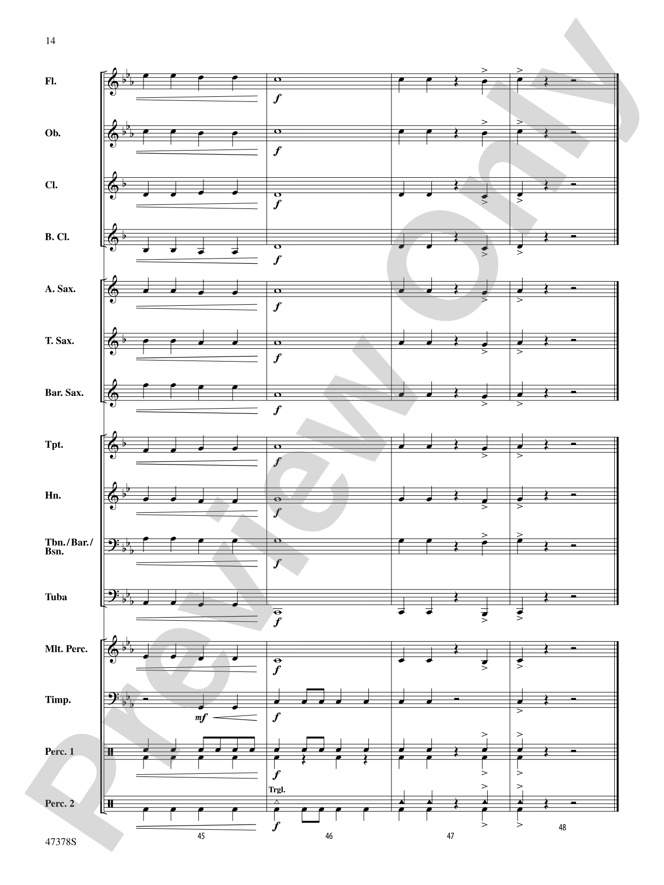 Valley of the Moon: Concert Band Conductor Score & Parts
