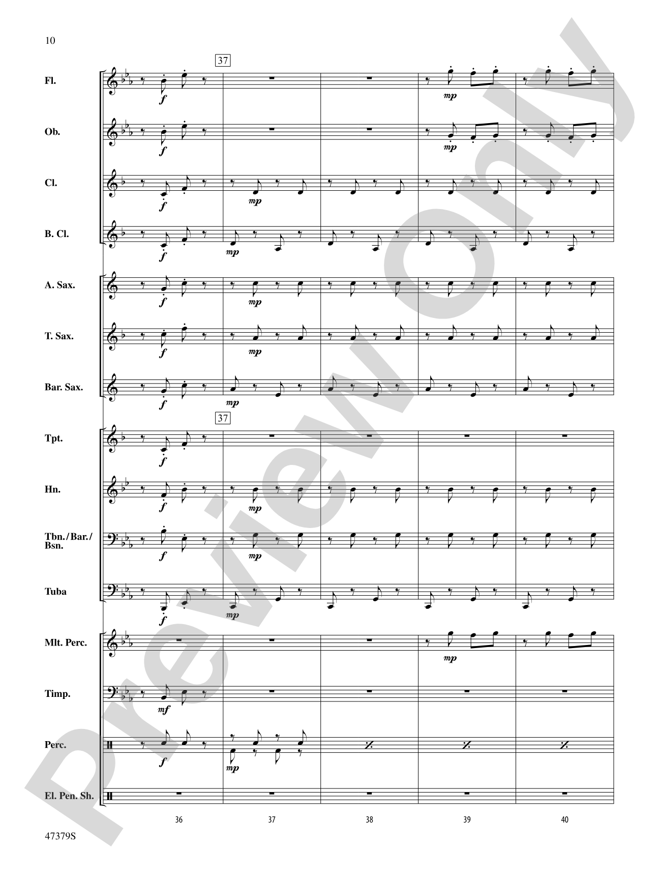 Revenge of the Electric Pencil Sharpeners: Concert Band Conductor Score & Parts