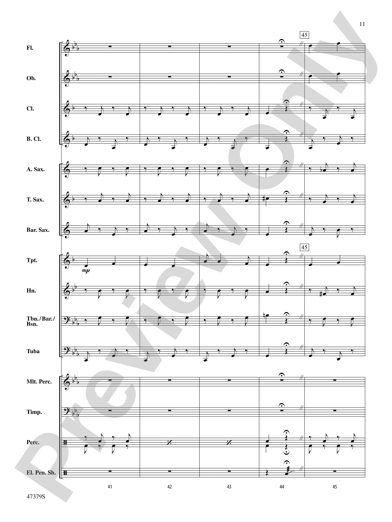 Revenge of the Electric Pencil Sharpeners: Concert Band Conductor Score & Parts