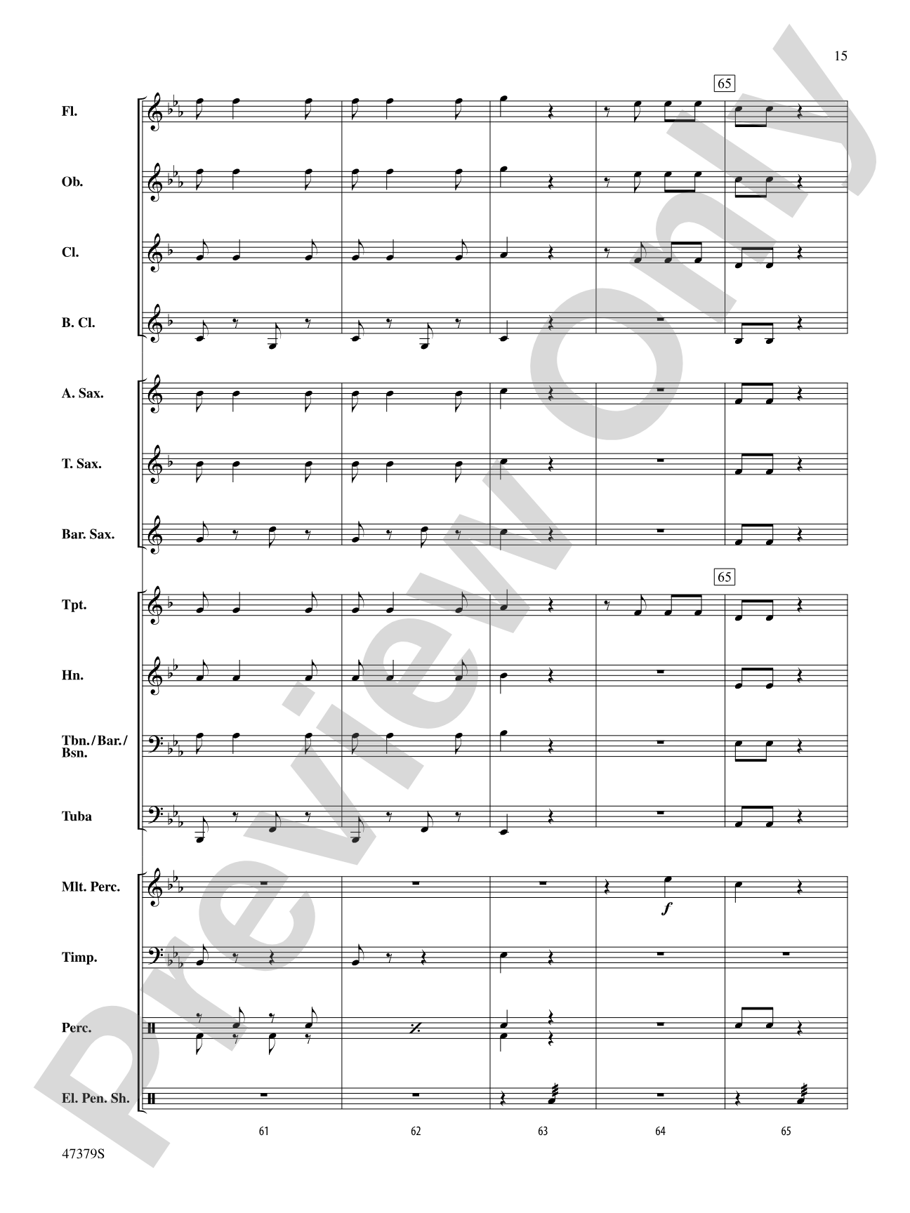 Revenge of the Electric Pencil Sharpeners: Concert Band Conductor Score & Parts