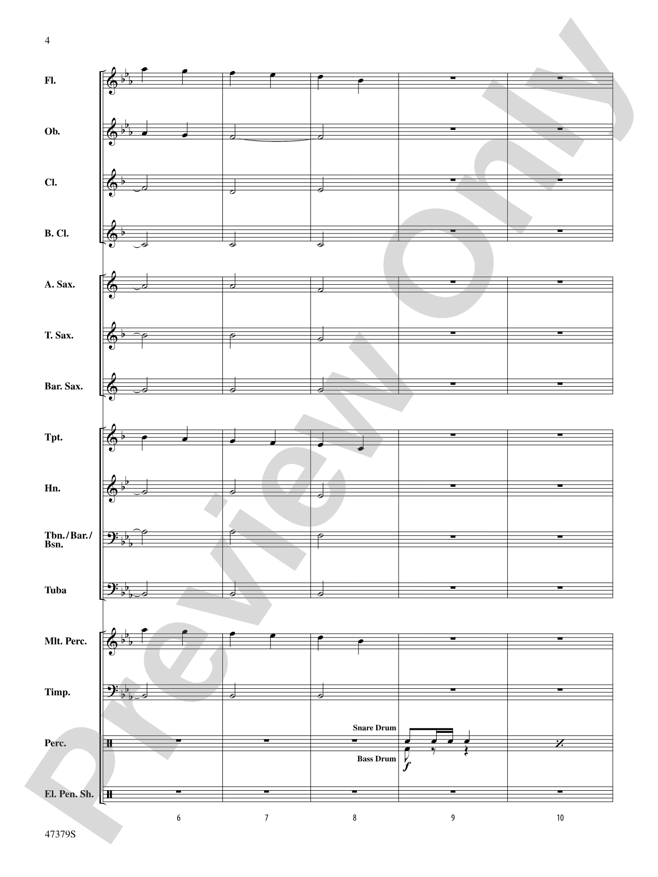 Revenge of the Electric Pencil Sharpeners: Concert Band Conductor Score & Parts