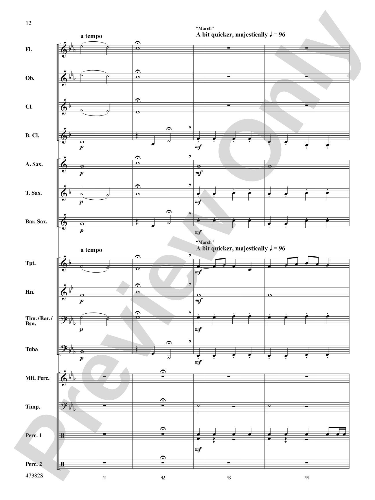 Gustav Holst Band Classics: Concert Band Conductor Score & Parts