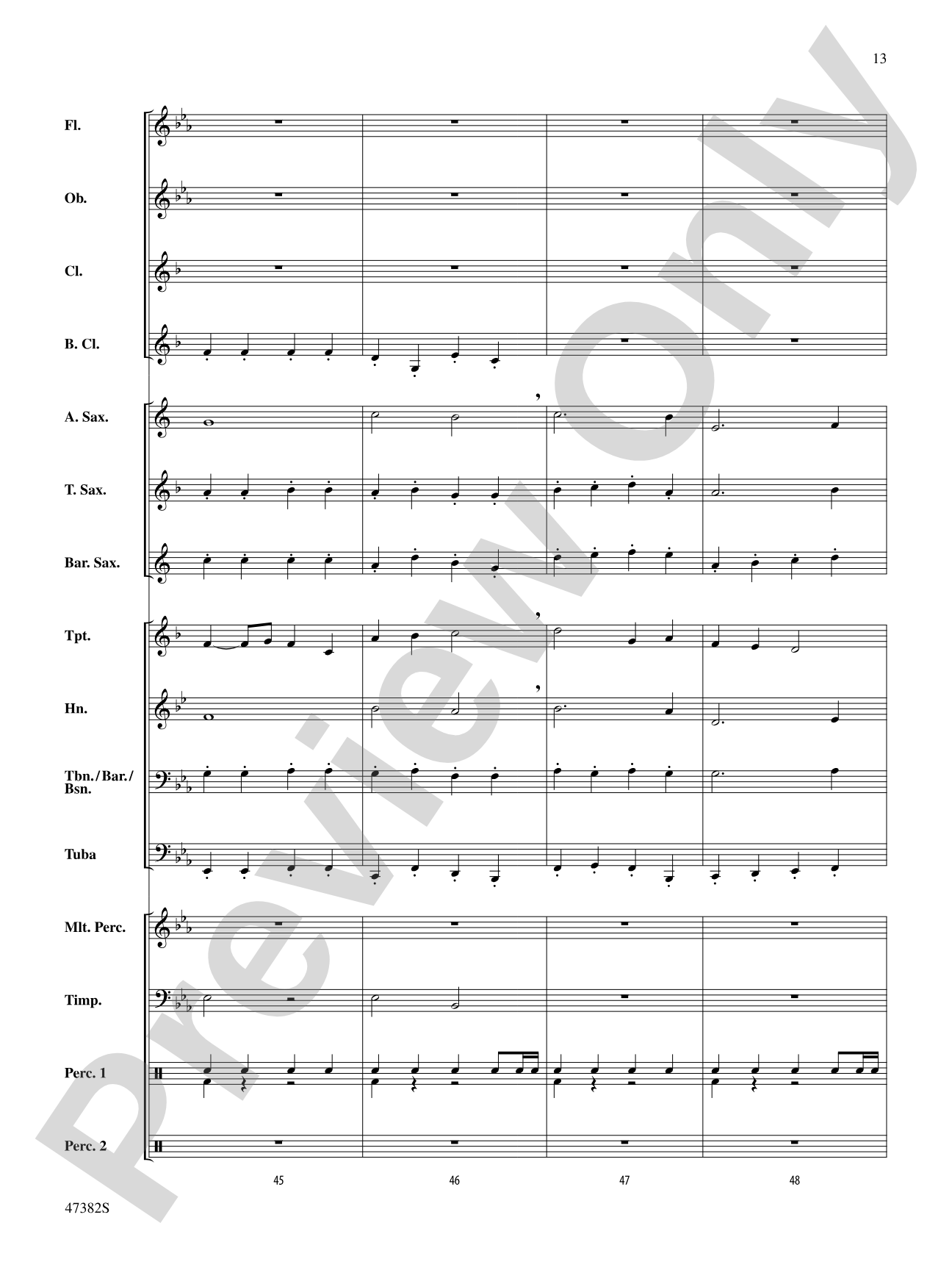 Gustav Holst Band Classics: Concert Band Conductor Score & Parts