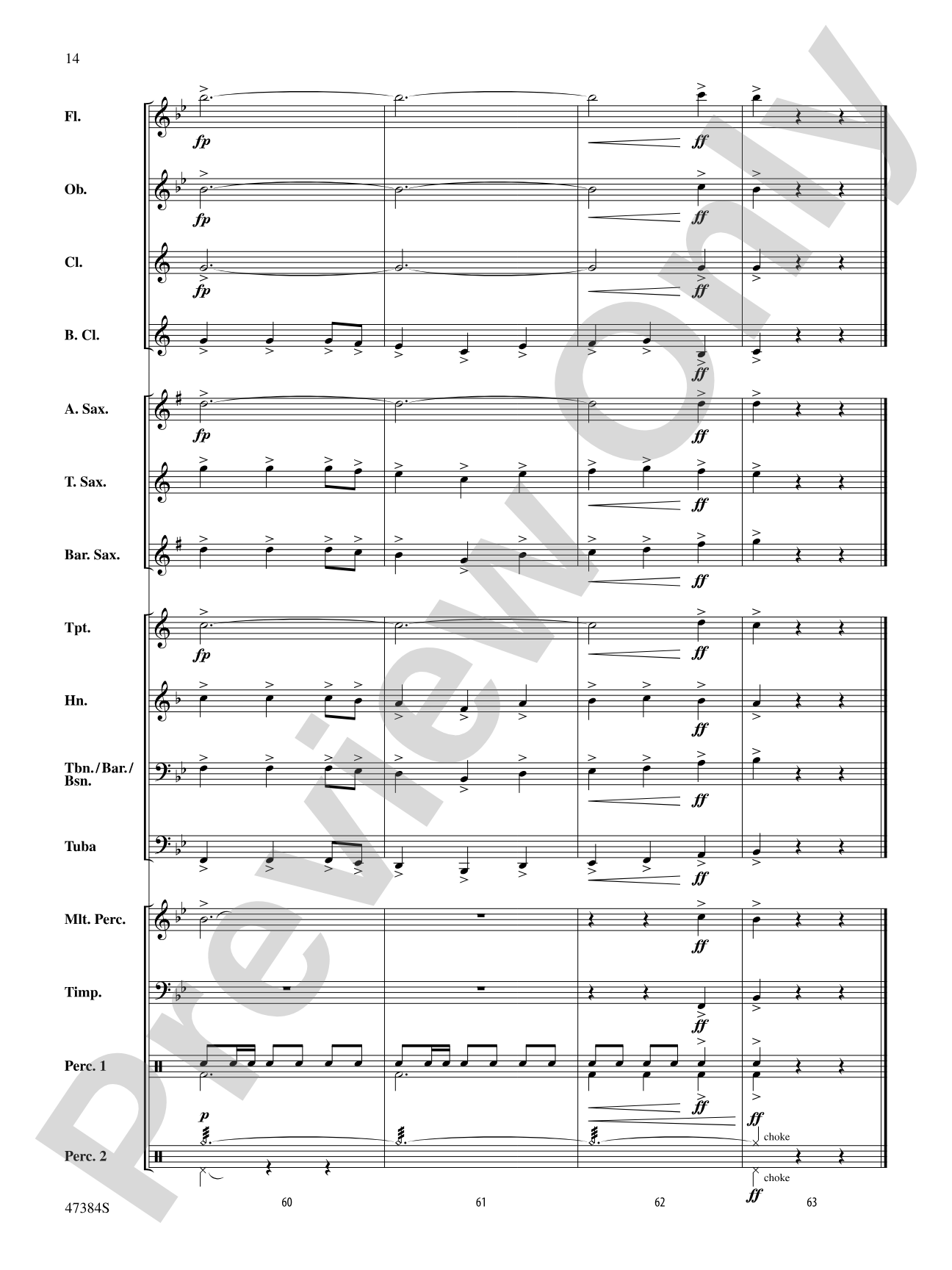 Sans Day Carol: Concert Band Conductor Score & Parts