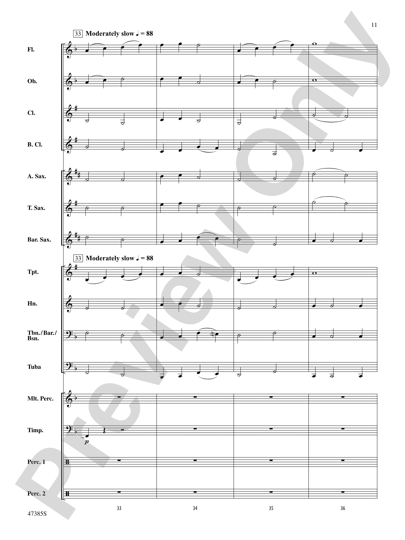 Pax Americana: Score
