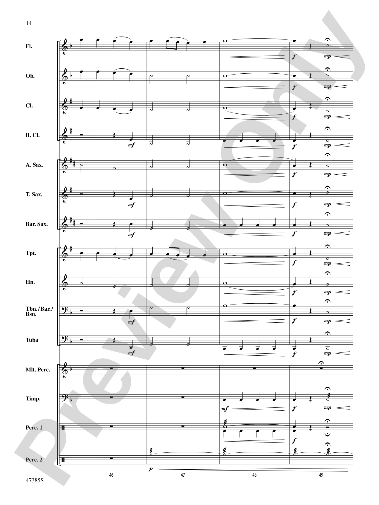 Pax Americana: Score