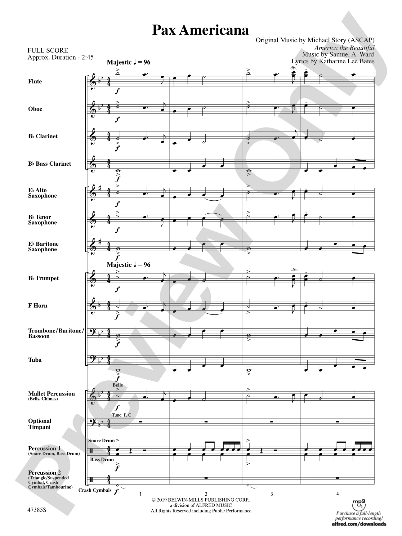 Pax Americana: Score