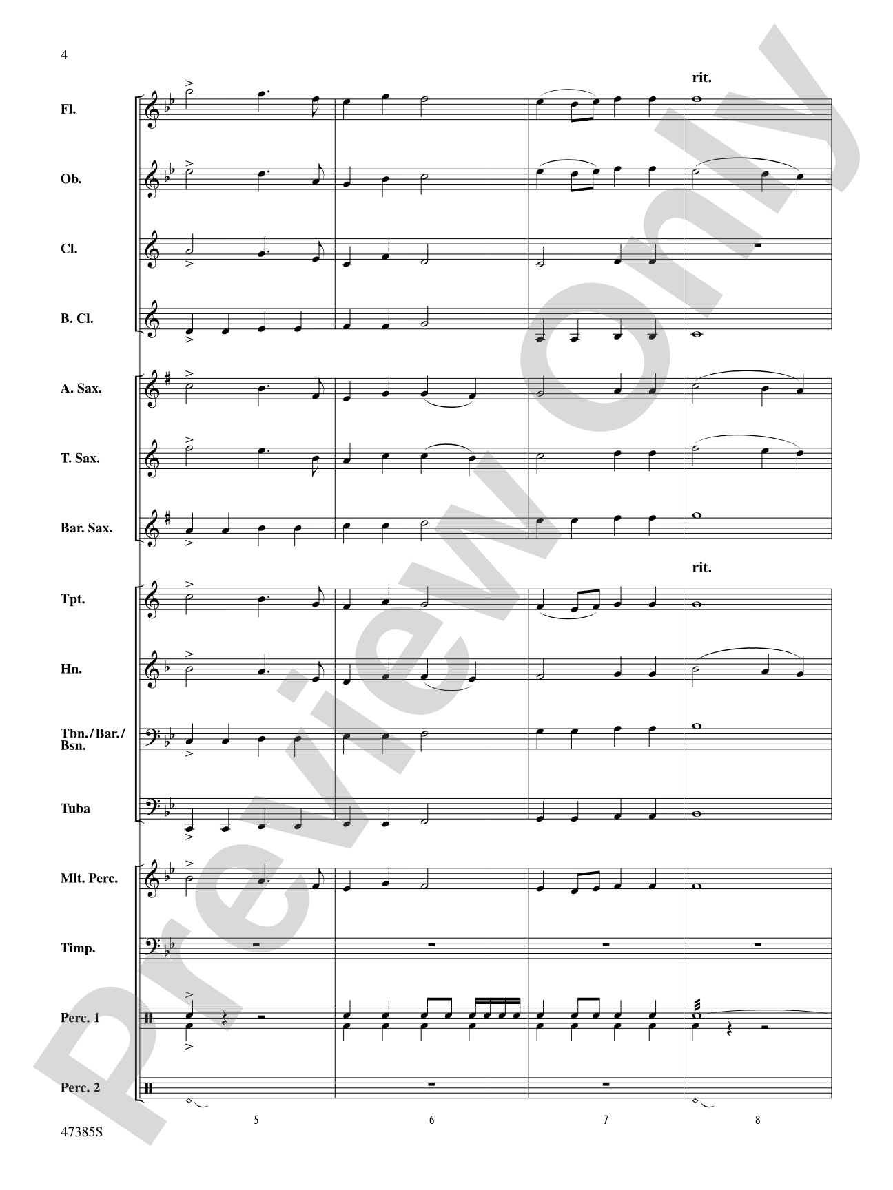 Pax Americana: Score