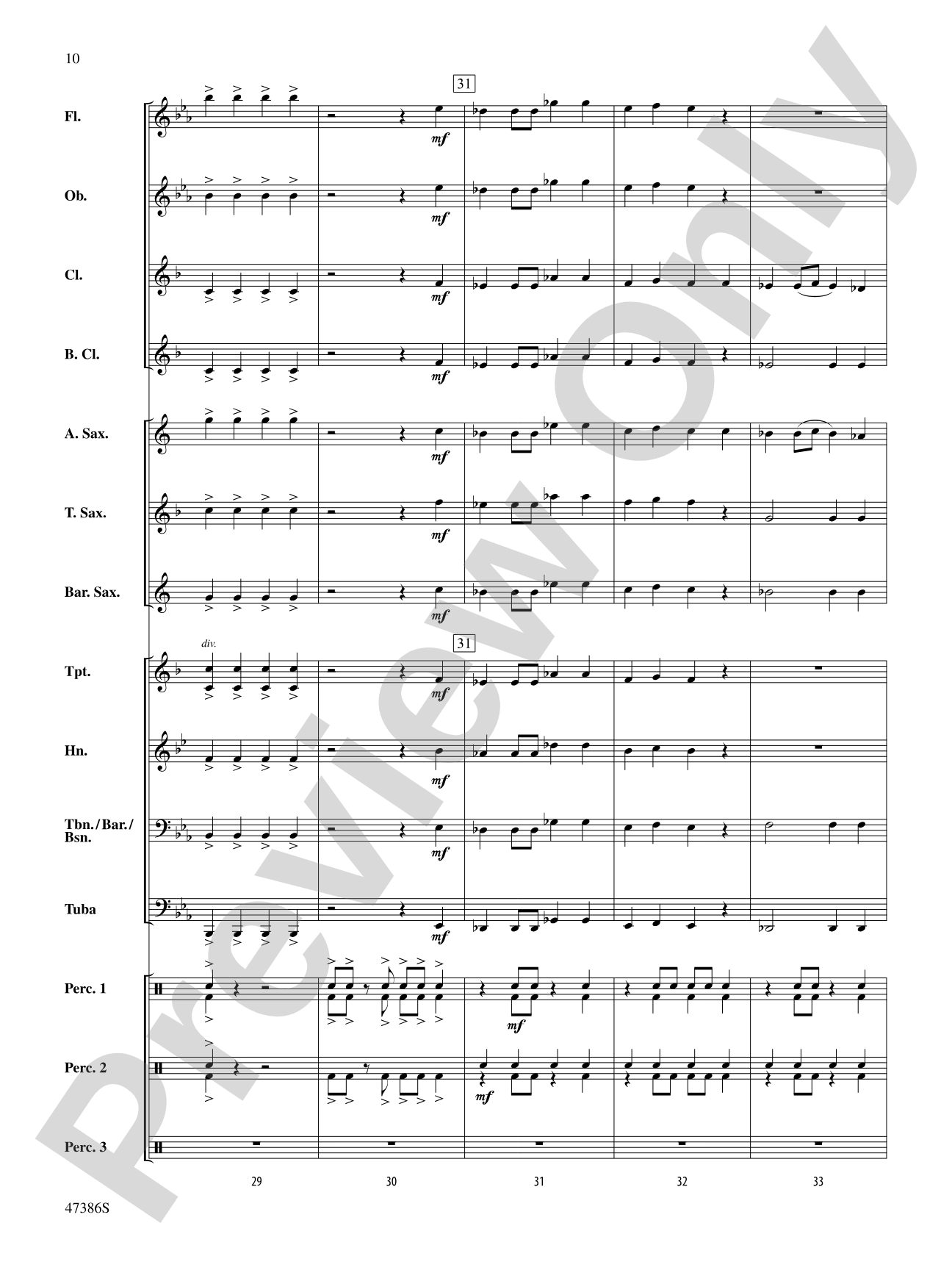 Junkanoo: Concert Band Conductor Score & Parts