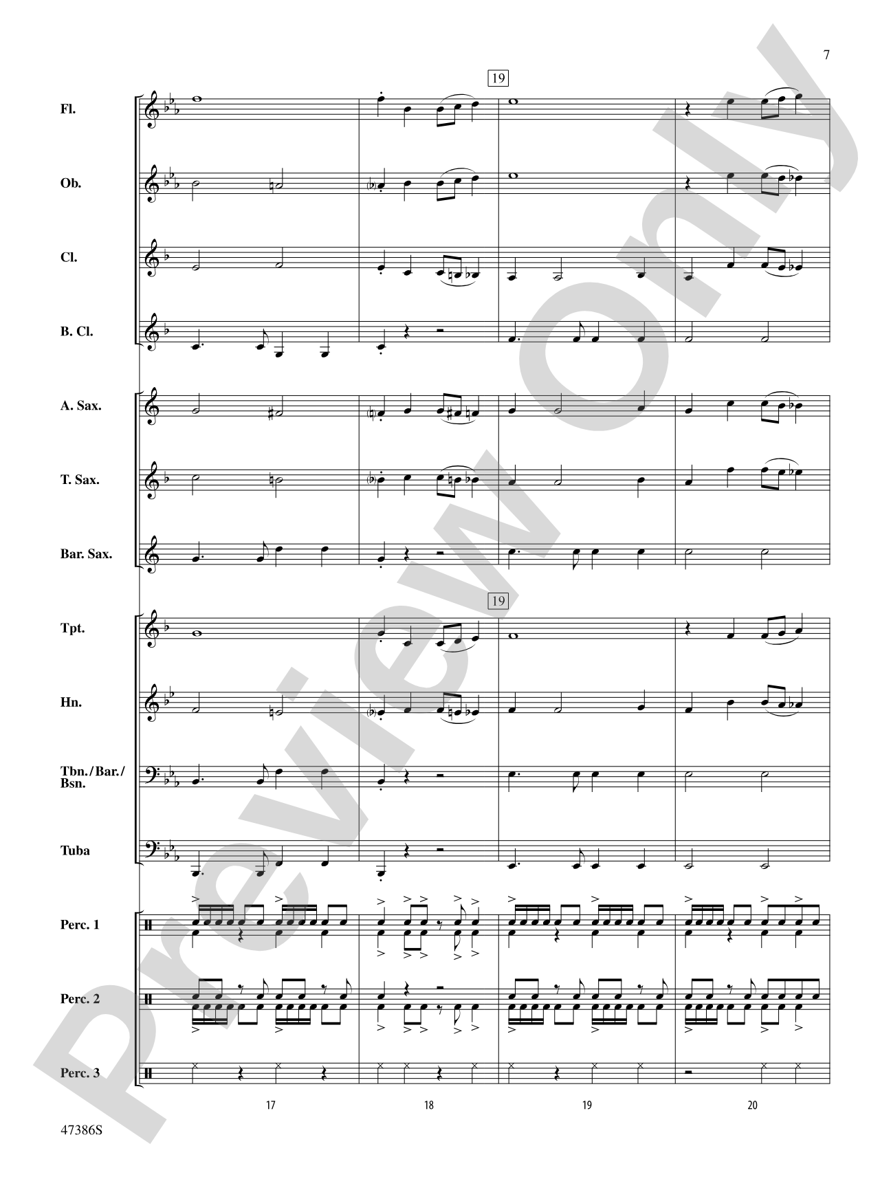 Junkanoo: Concert Band Conductor Score & Parts