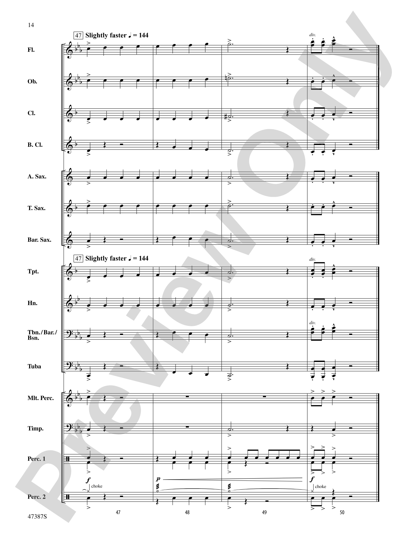 Pandemonium: Concert Band Conductor Score & Parts