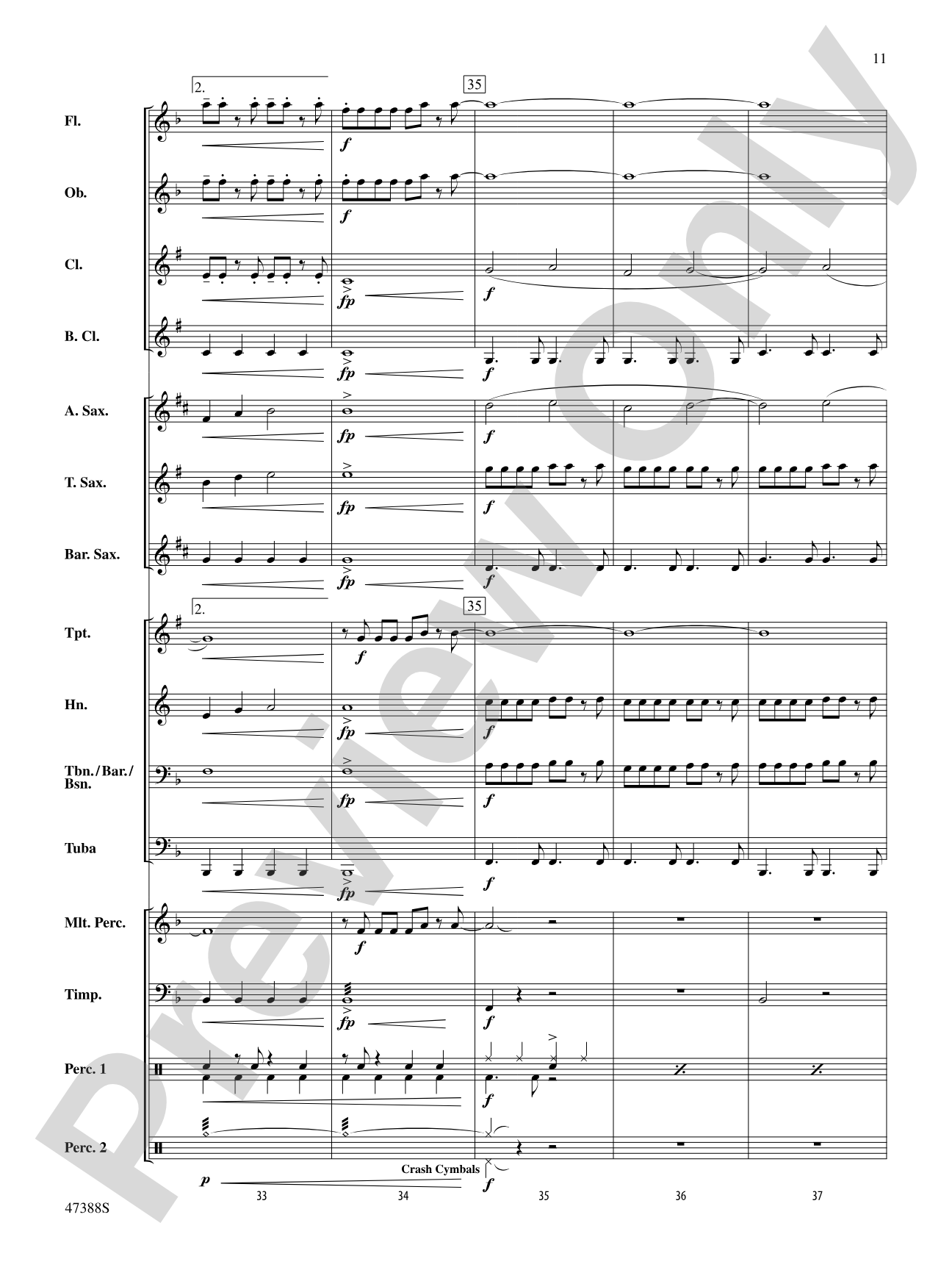 In My Blood: Concert Band Conductor Score & Parts