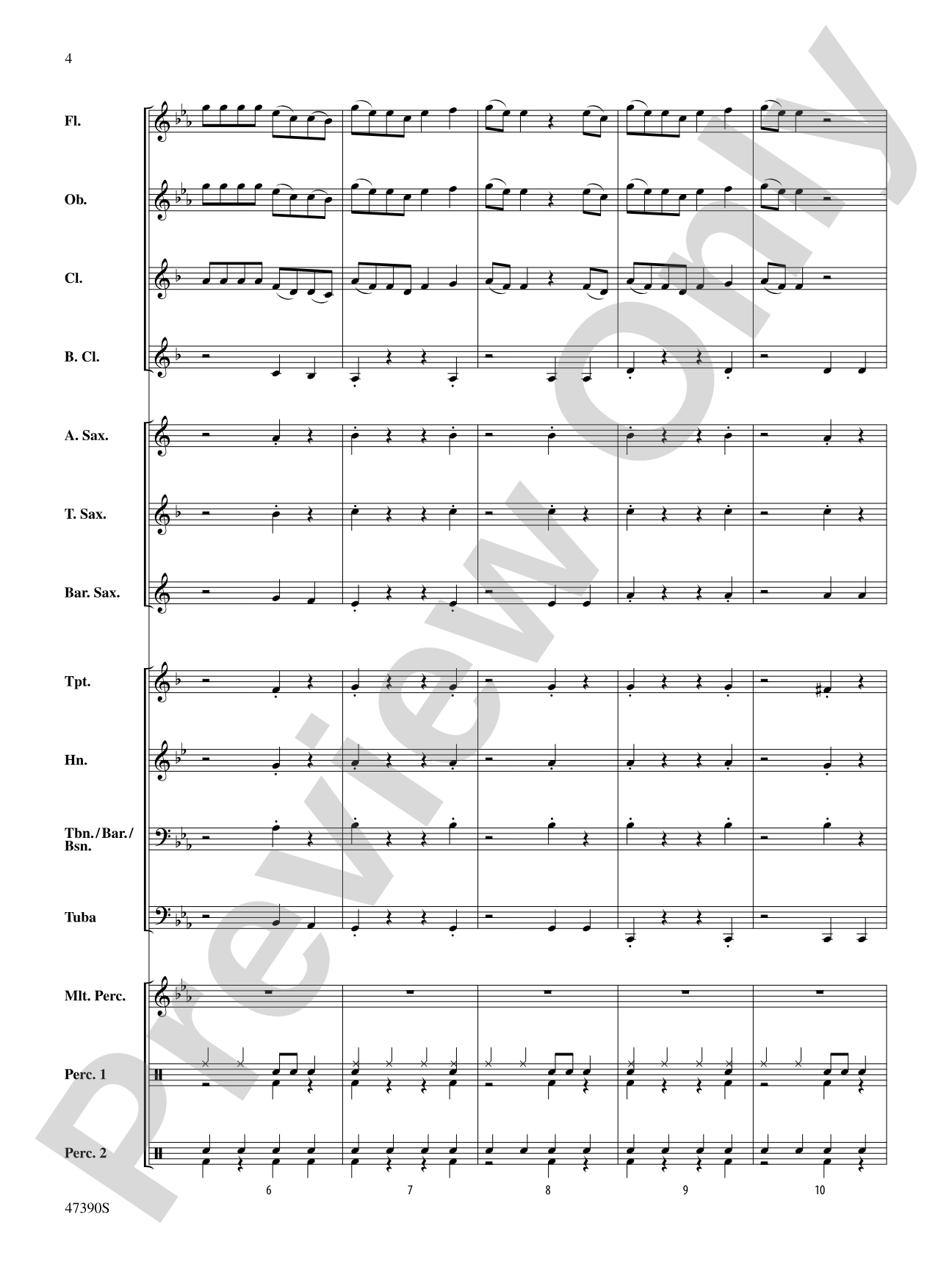 Bruno Mars Four-Pack: Score