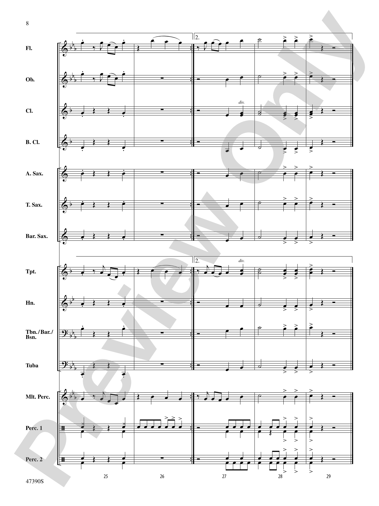 Bruno Mars Four-Pack: Score