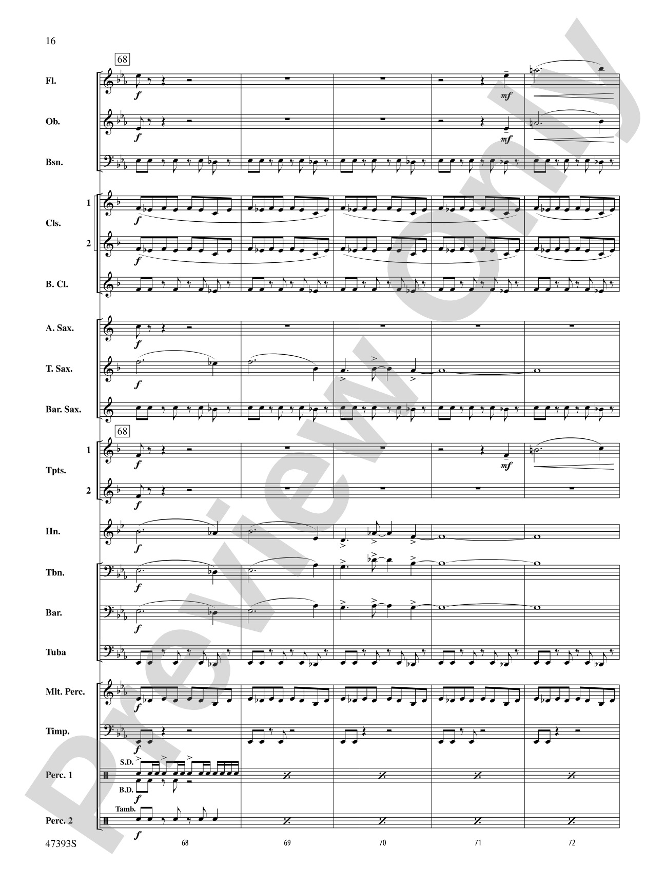 Fuerza Furiosa: Score