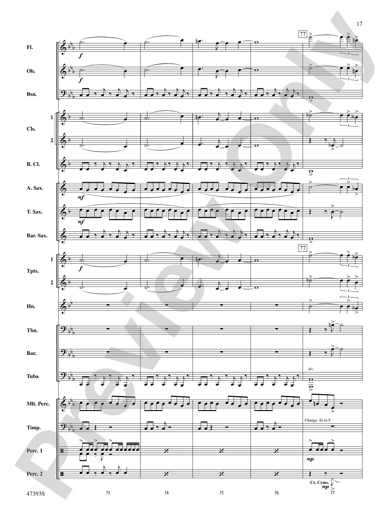 Fuerza Furiosa: Score