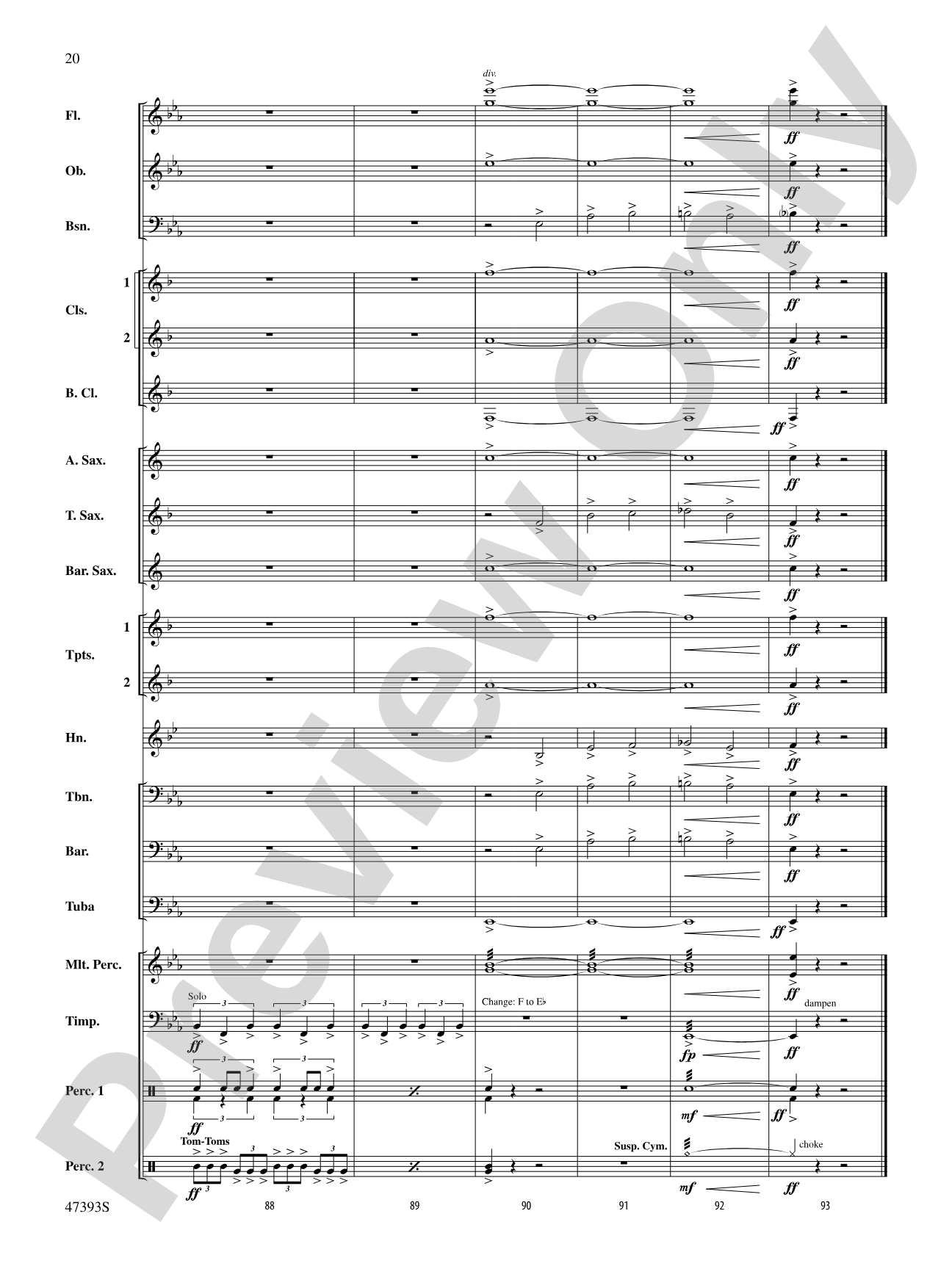Fuerza Furiosa: Score