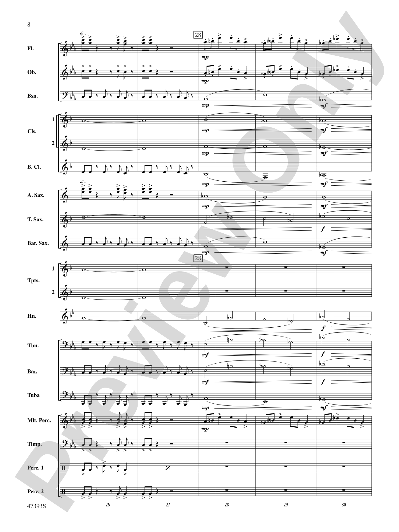 Fuerza Furiosa: Score