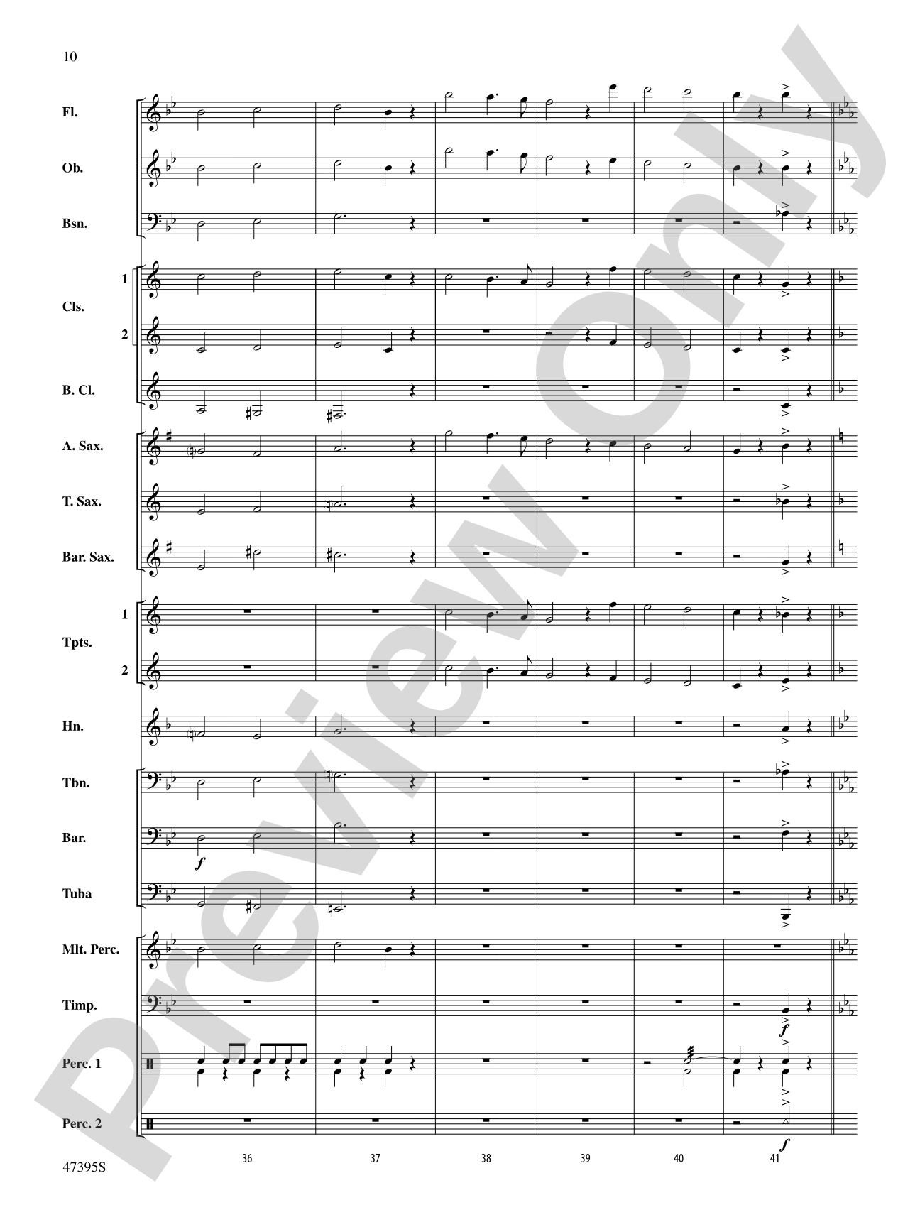 Christmas Celebration on "Military Escort": Concert Band Conductor Score & Parts