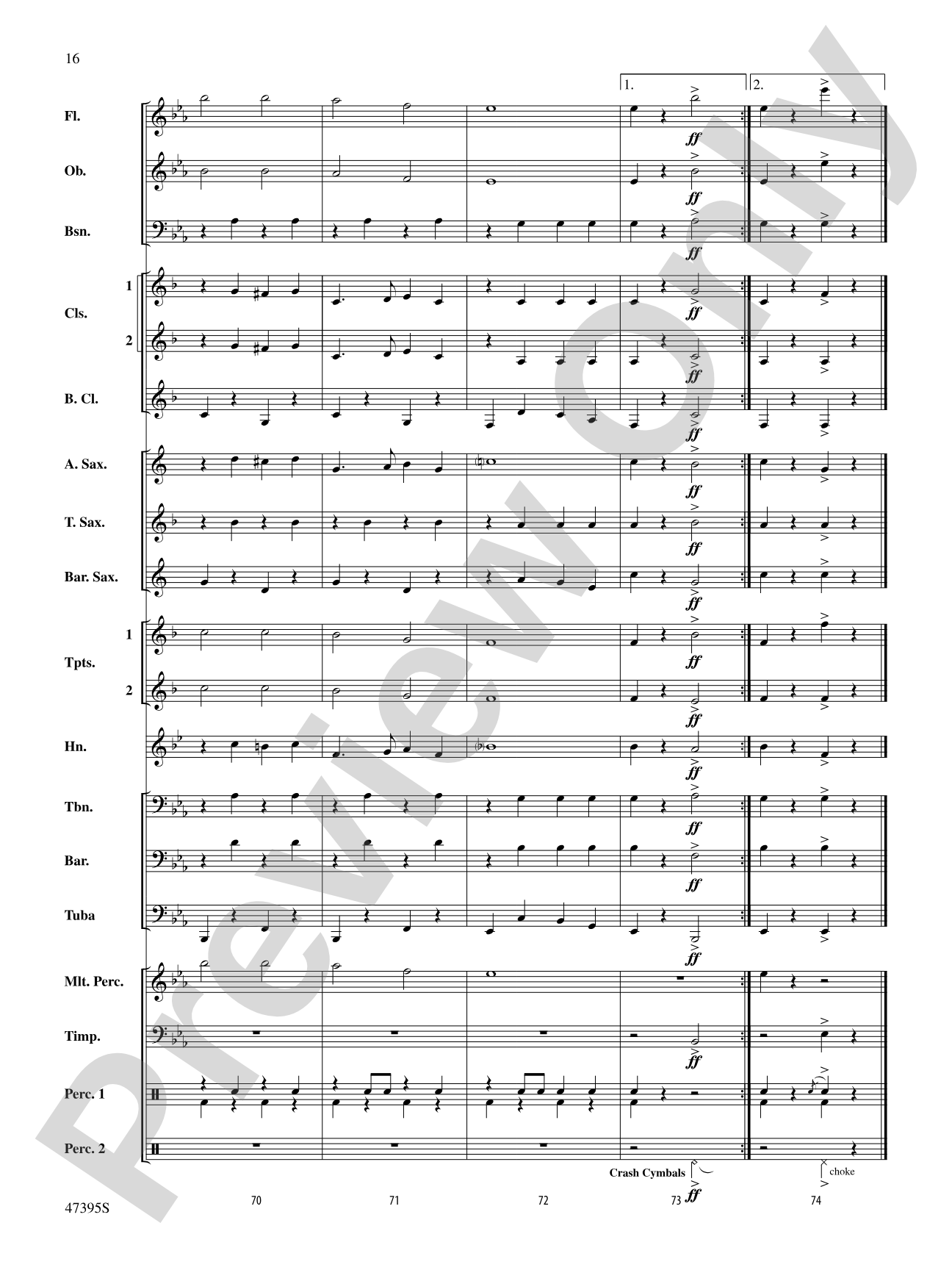 Christmas Celebration on "Military Escort": Concert Band Conductor Score & Parts
