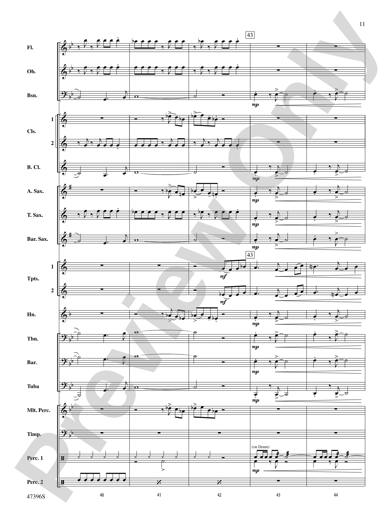 Pathways Uncharted: Concert Band Conductor Score & Parts