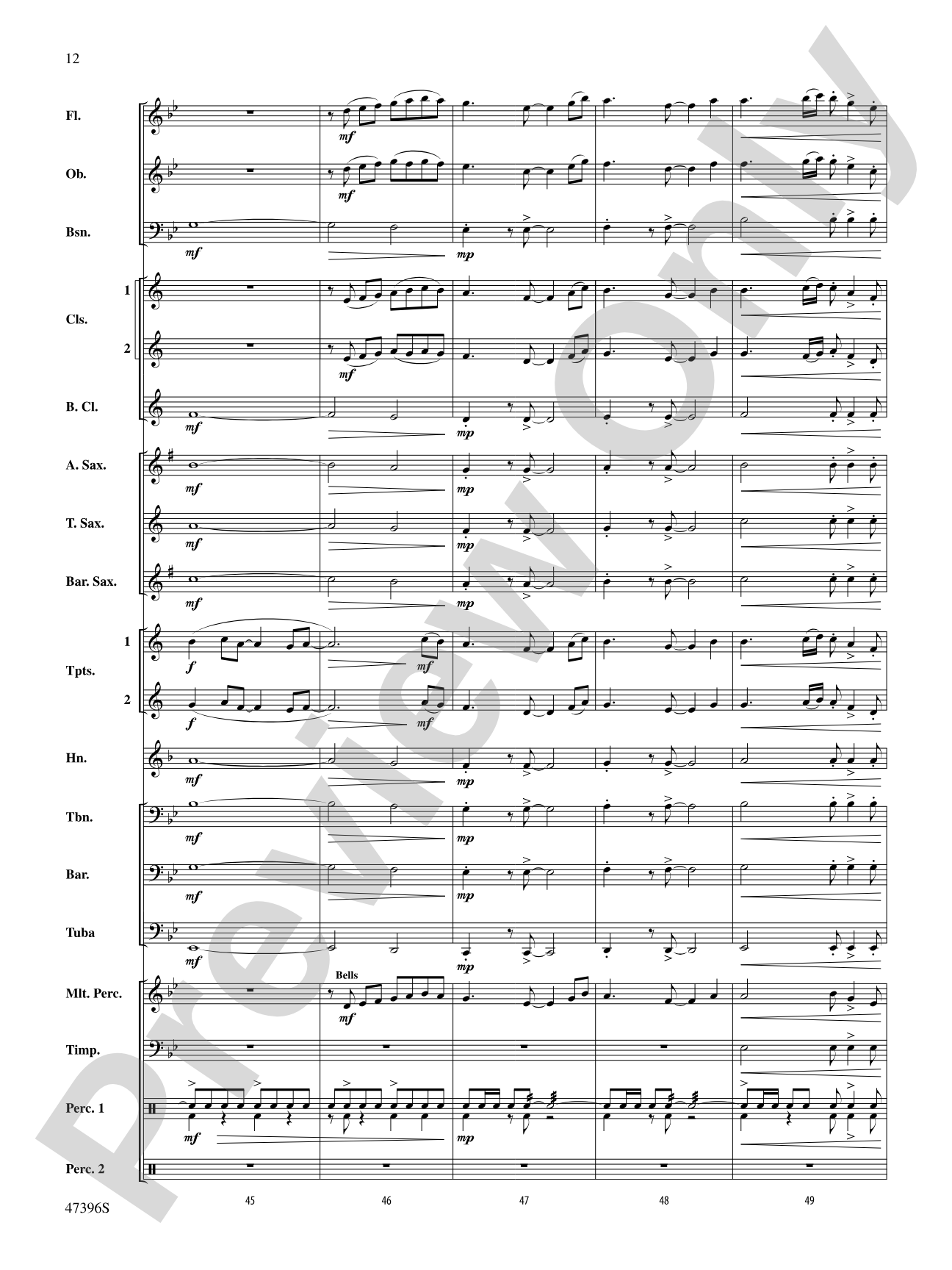 Pathways Uncharted: Concert Band Conductor Score & Parts