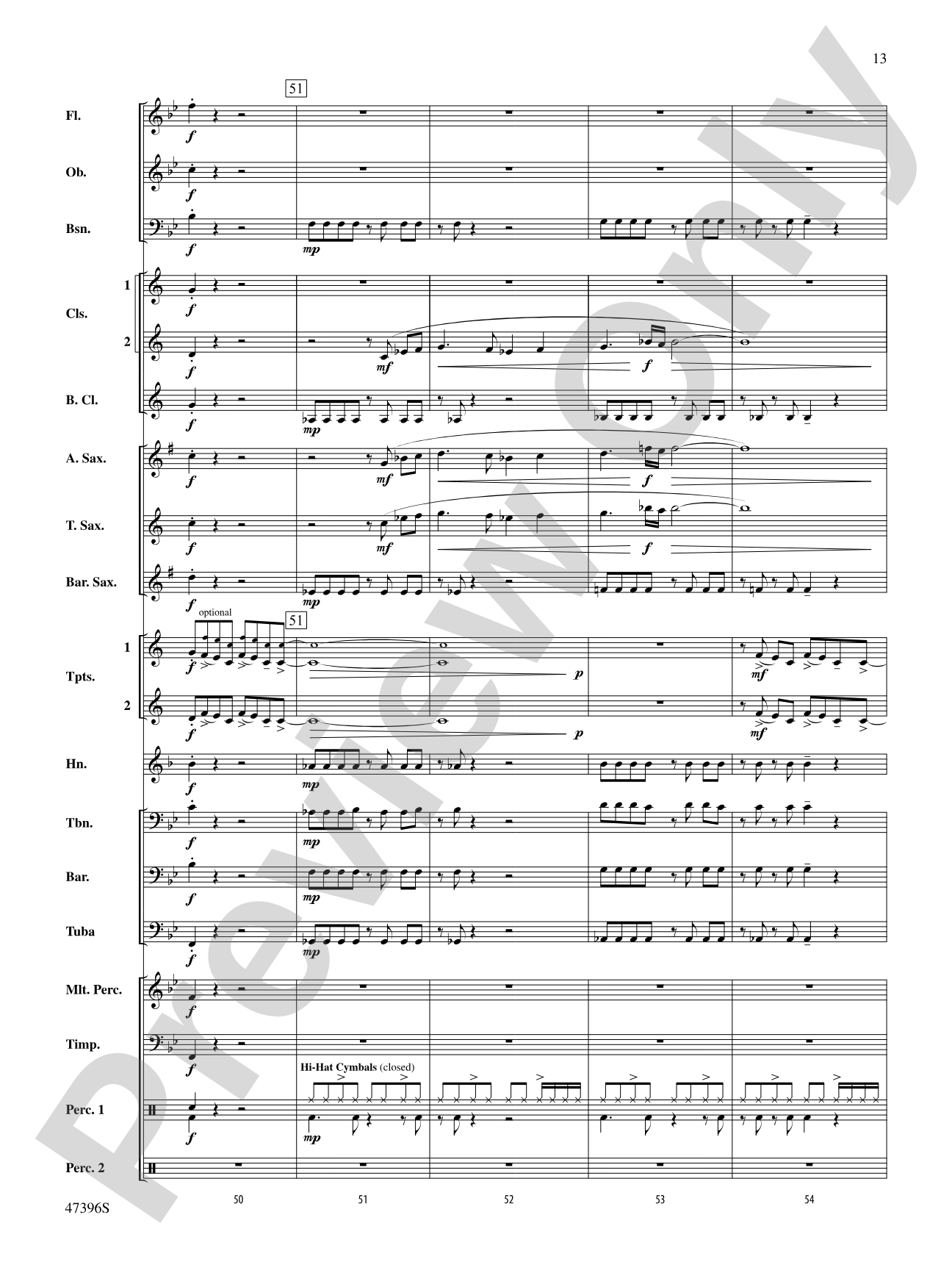 Pathways Uncharted: Concert Band Conductor Score & Parts