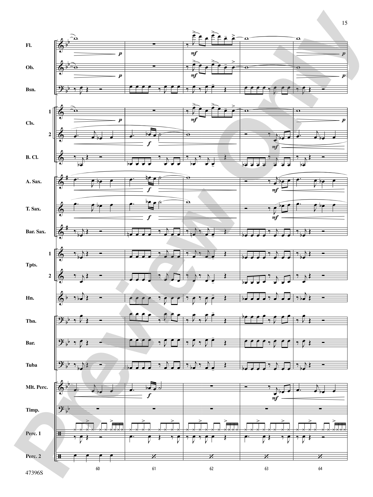 Pathways Uncharted: Concert Band Conductor Score & Parts