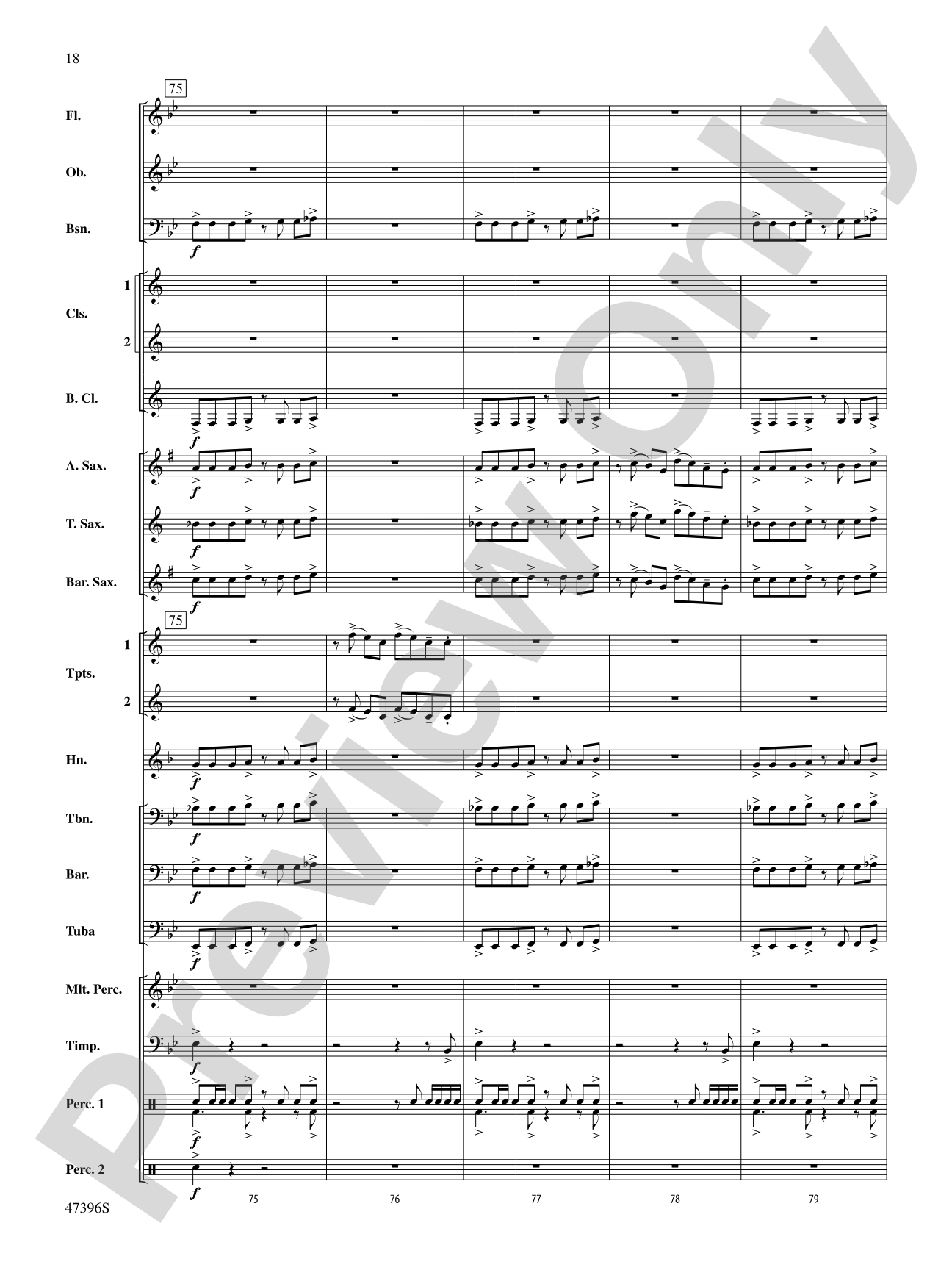 Pathways Uncharted: Concert Band Conductor Score & Parts