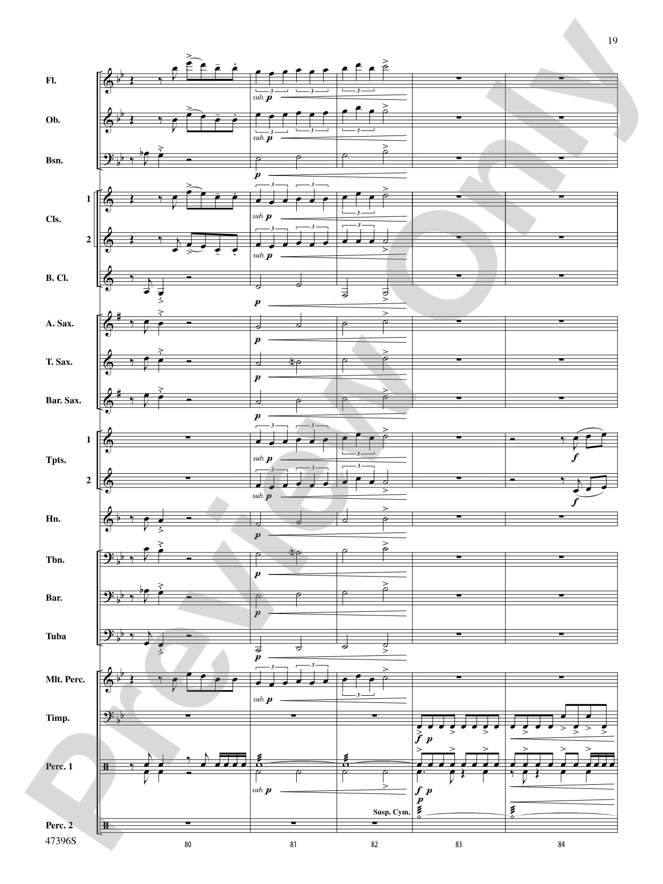 Pathways Uncharted: Concert Band Conductor Score & Parts