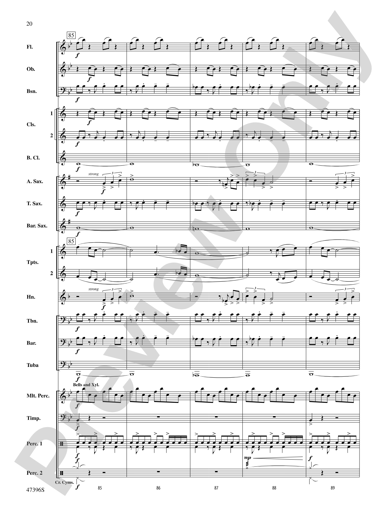 Pathways Uncharted: Concert Band Conductor Score & Parts