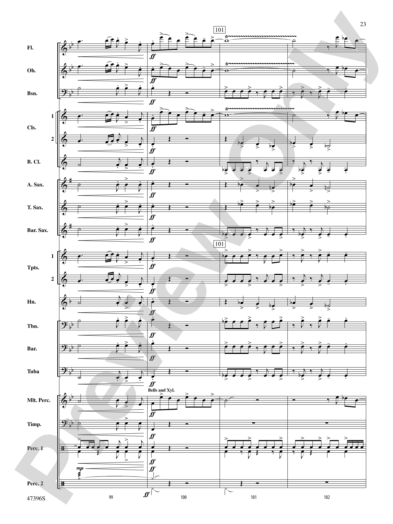 Pathways Uncharted: Concert Band Conductor Score & Parts