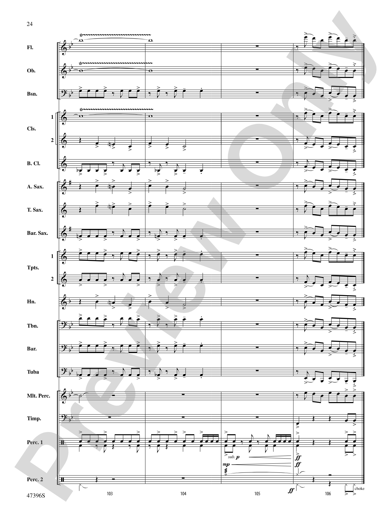 Pathways Uncharted: Concert Band Conductor Score & Parts