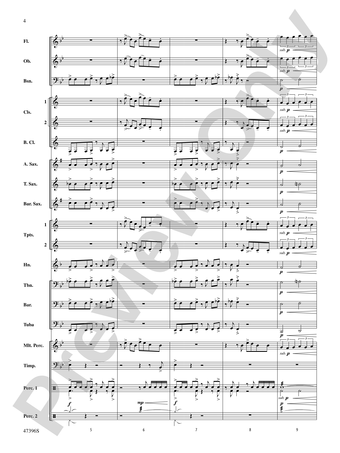 Pathways Uncharted: Concert Band Conductor Score & Parts