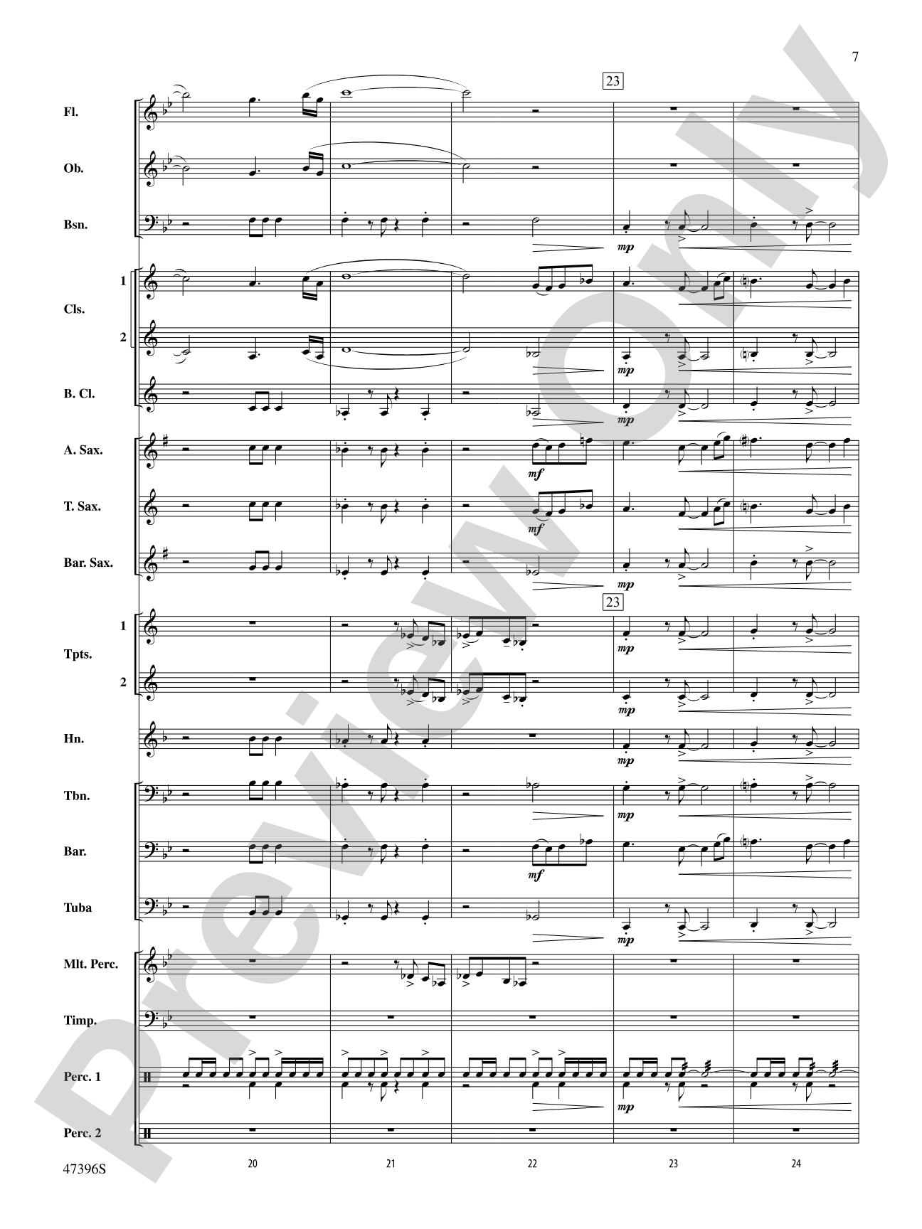 Pathways Uncharted: Concert Band Conductor Score & Parts