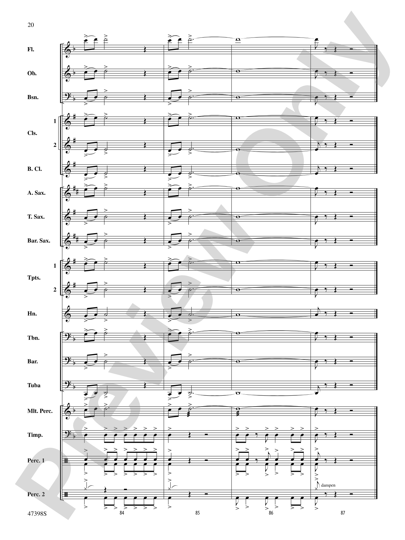 Land of the Thunder Dragon: Concert Band Conductor Score & Parts