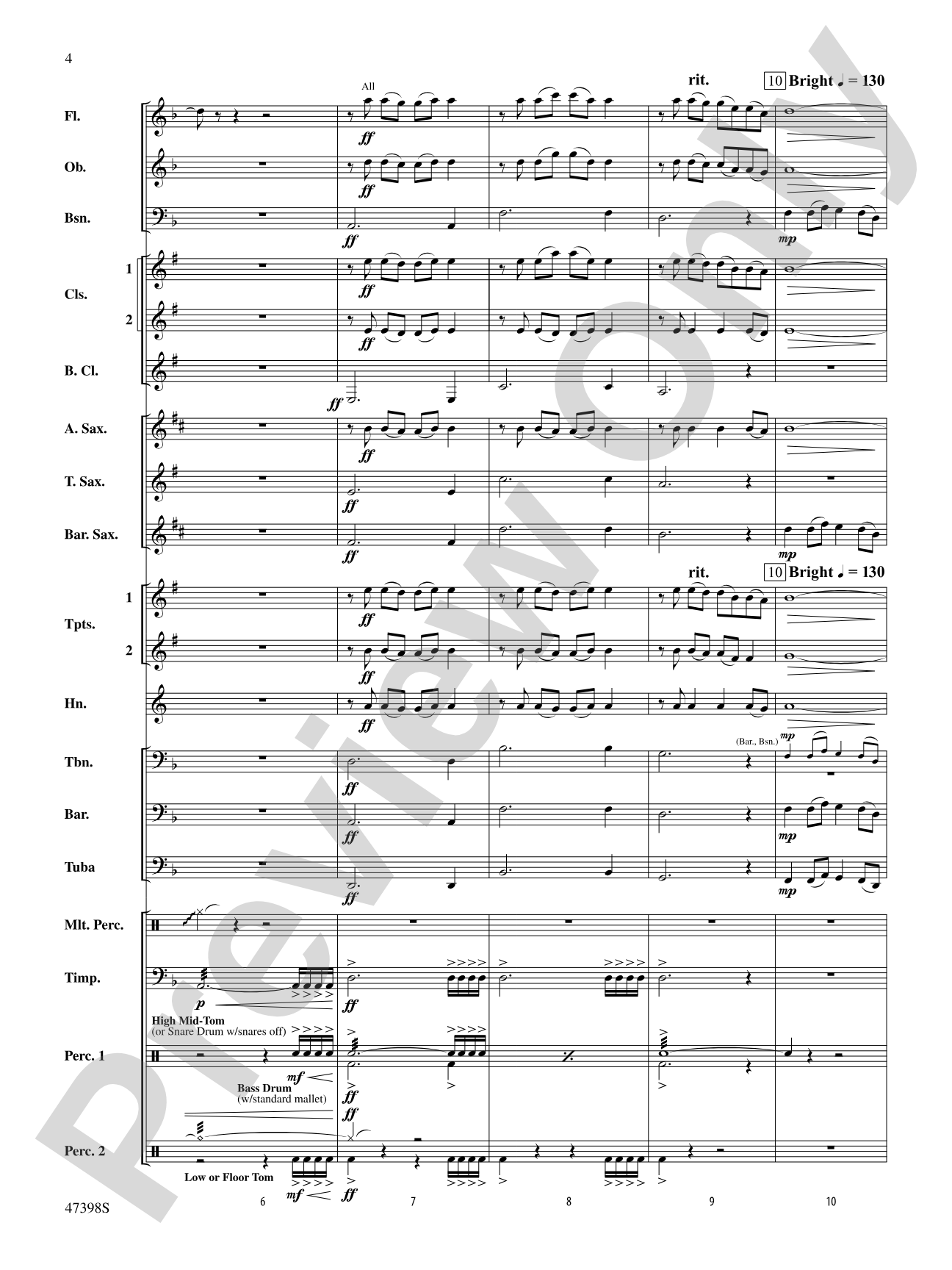 Land of the Thunder Dragon: Concert Band Conductor Score & Parts
