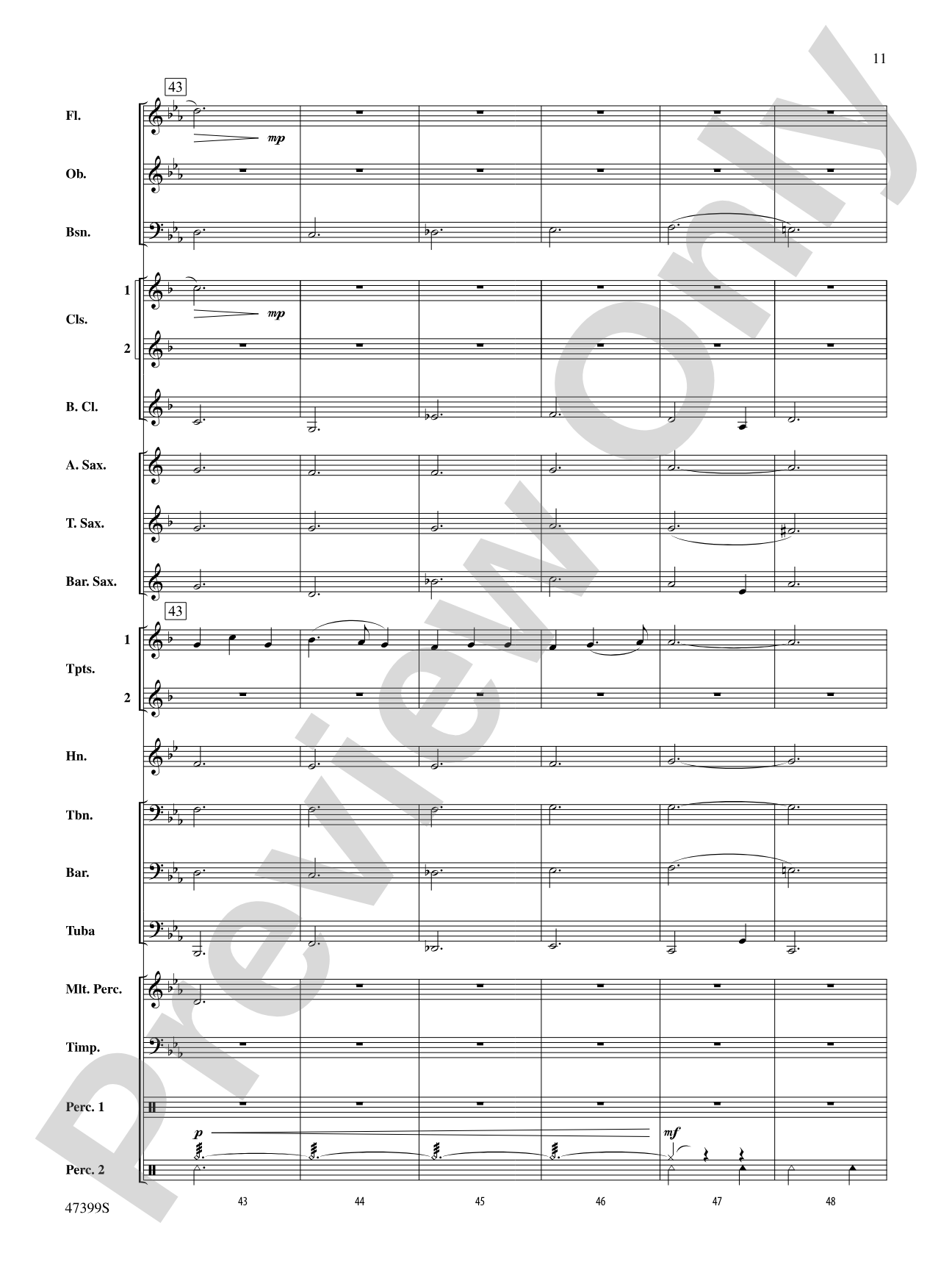 Exhilaration: Concert Band Conductor Score & Parts