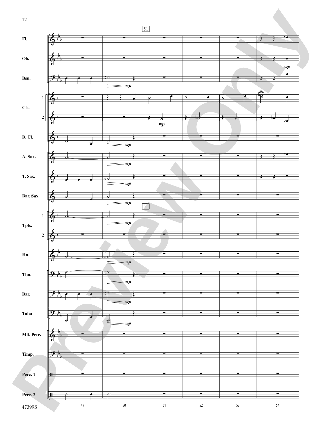 Exhilaration: Concert Band Conductor Score & Parts